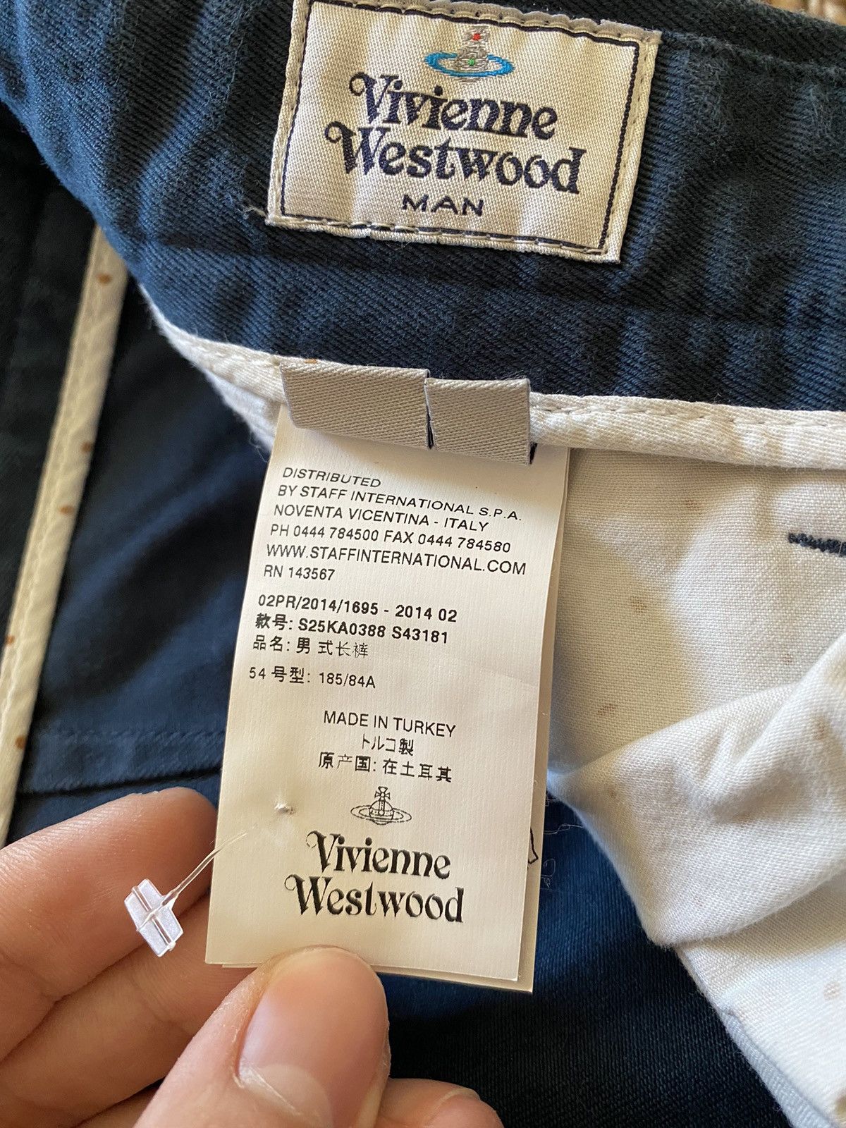 Japanese Brand × Vintage × Vivienne Westwood Vivienne Westwood Vintage Casual Pants with logo Size US 38 / EU 54 - 18 Thumbnail