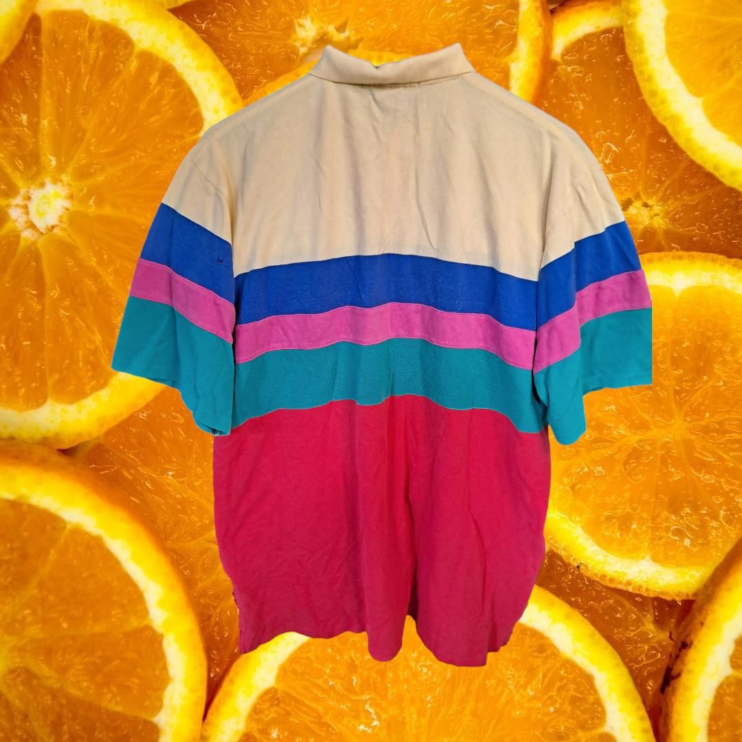 Polo Ralph Lauren Polo Ralph Lauren Yellow, Blue, Pink, Green and Red Short Sl Size US L / EU 52-54 / 3 - 5 Thumbnail