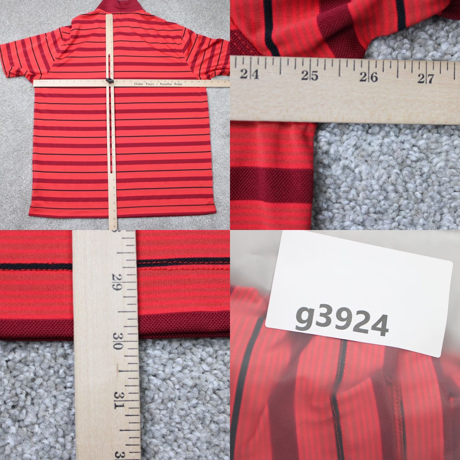 Nike Nike Golf Polo Shirt Mens XL Red Dri-Fit Short Sleeve Pullover Size US XL / EU 56 / 4 - 8 Thumbnail