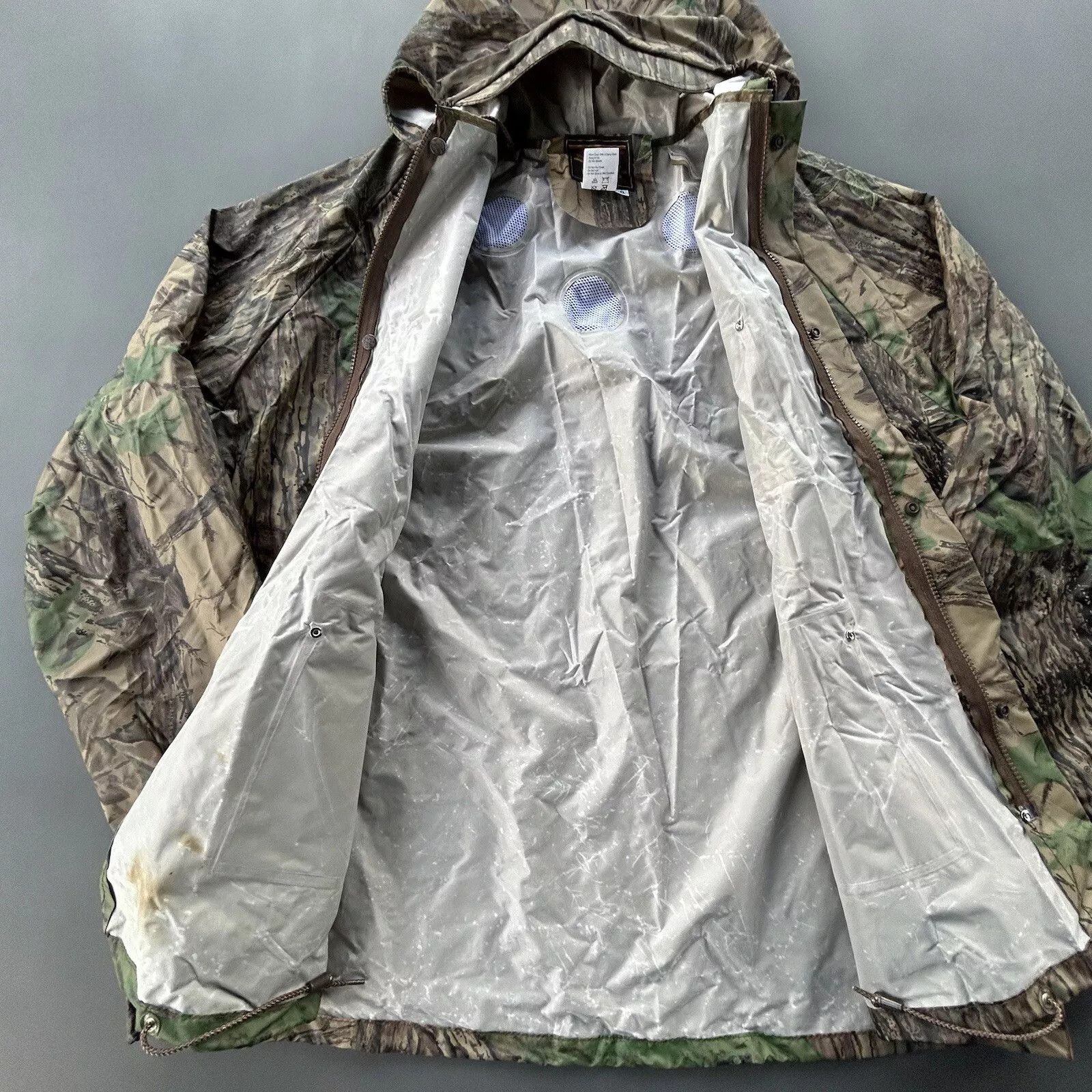 Vintage Stearns Dry Wear Men's Realtree Camo Hunting Rain Size US XL / EU 56 / 4 - 7 Thumbnail