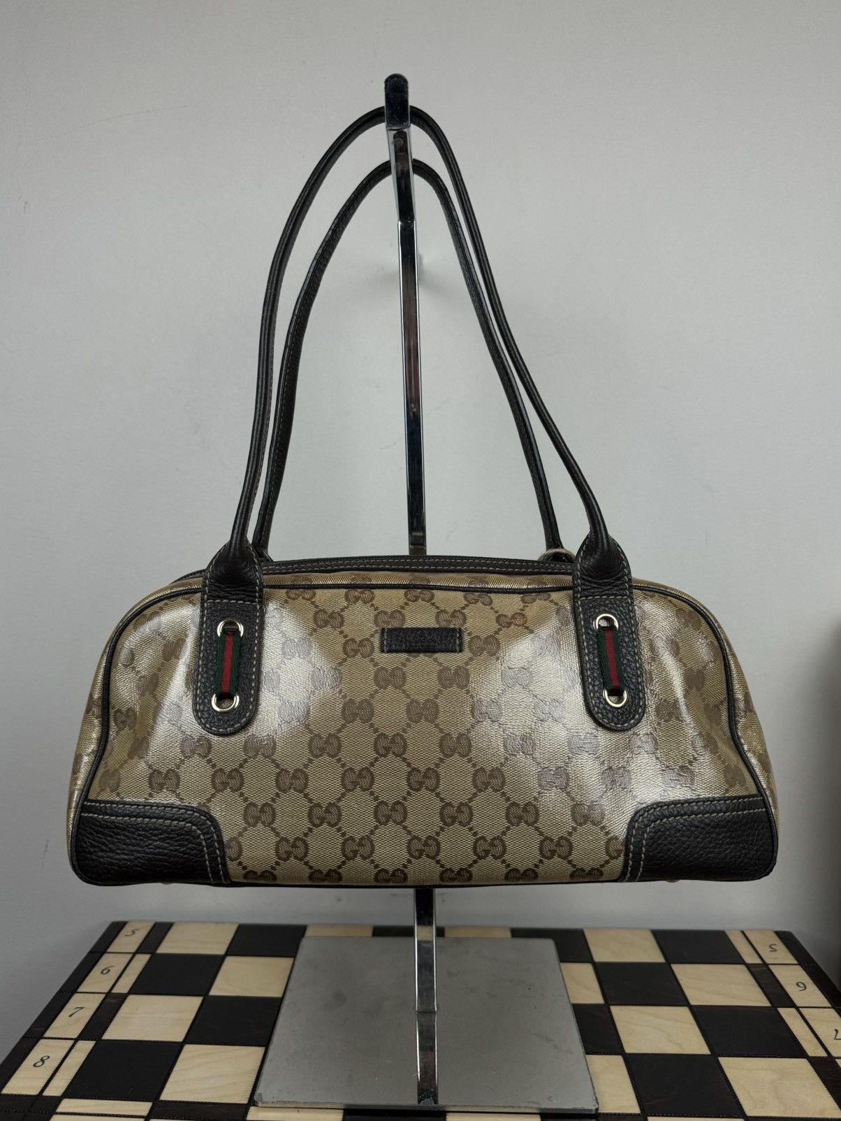 Crystal Princy shoulder bag Gucci GG original luxury item