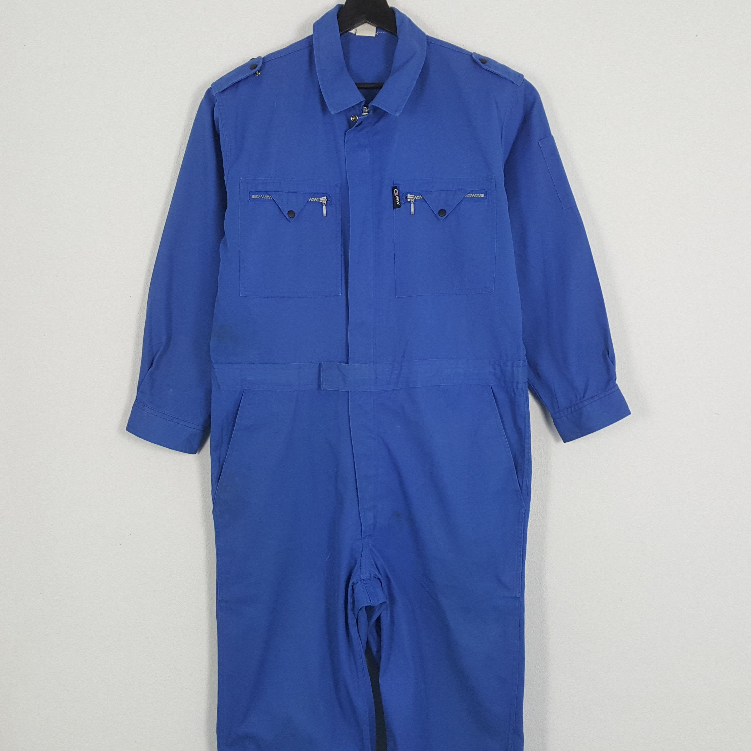Japanese Brand × Vintage KUBOTA AGRICULTURE MACHINEY Workwear Coverall Jacket Size US L / EU 52-54 / 3 - 5 Thumbnail