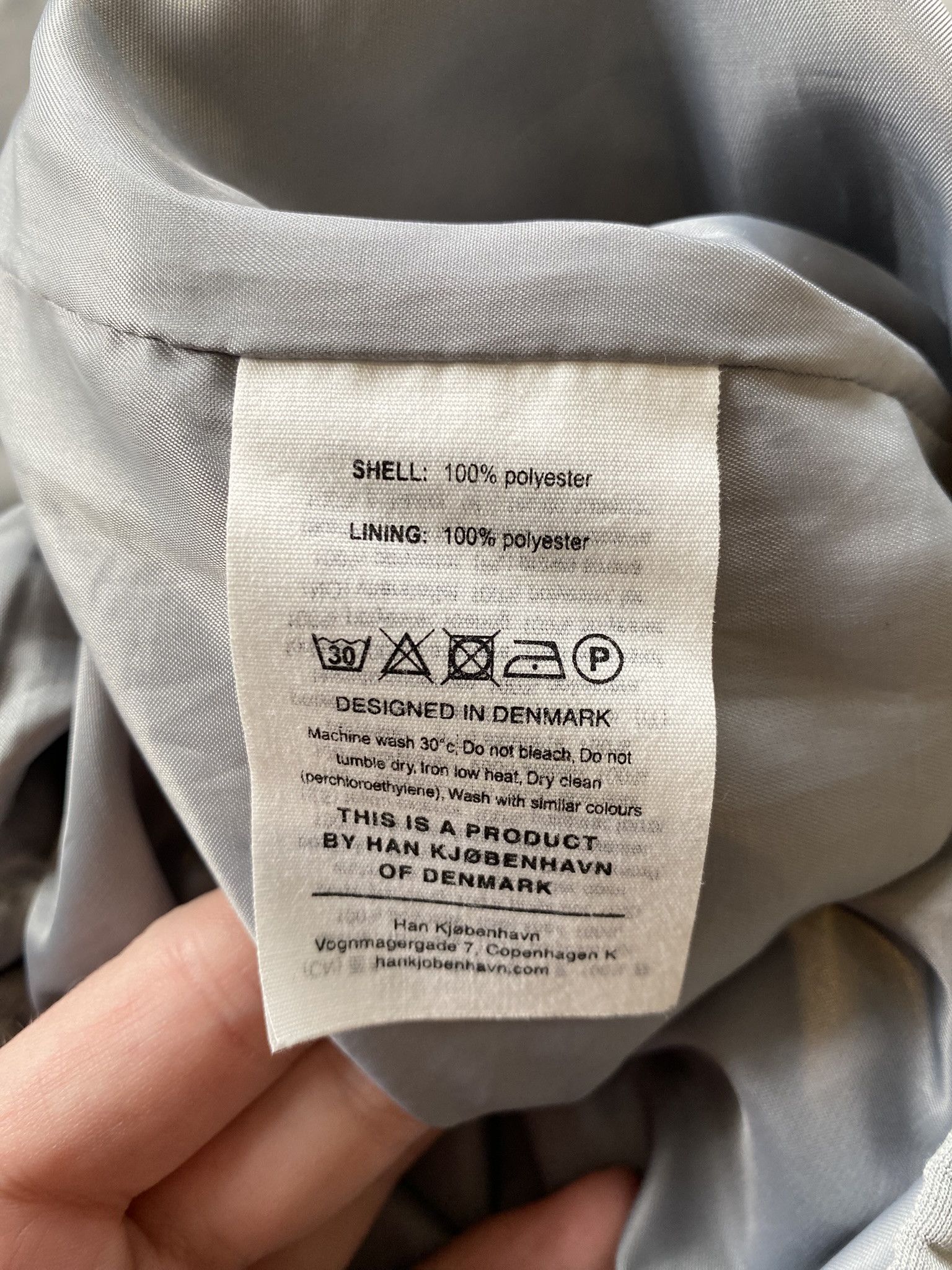 Han Kjobenhavn 48/M - Track Pants - Dark Grey Size US 34 / EU 50 - 8 Thumbnail