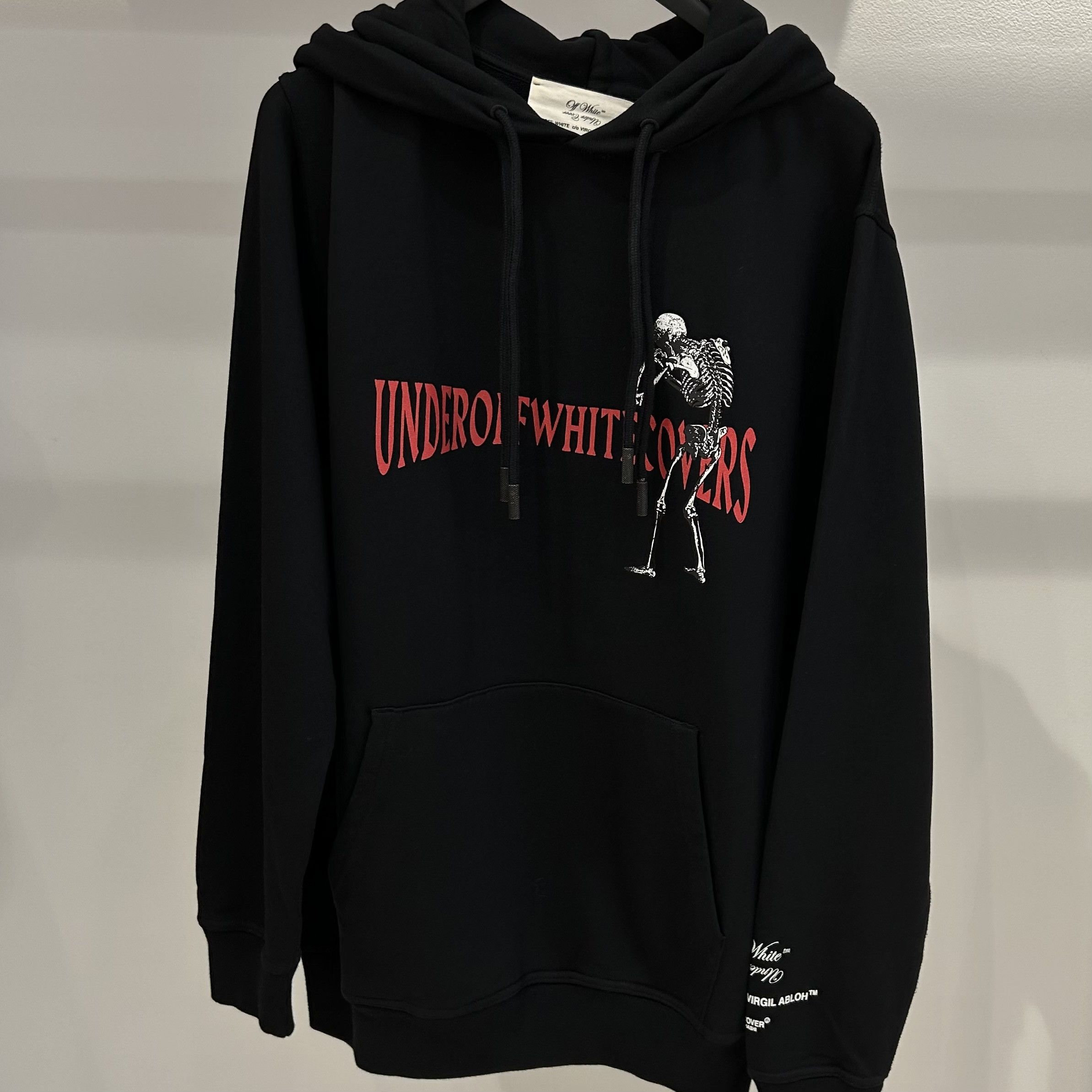 Off-White OFF-WHITE Undercover Skeleton RVRS Hoodie | Grailed