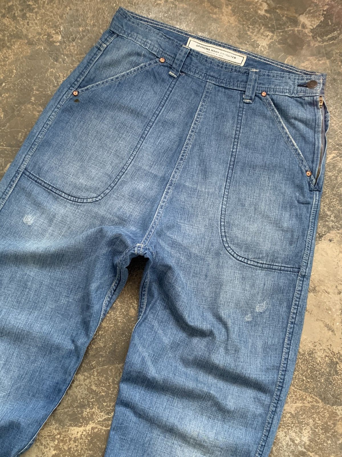 Hiroshi Kato Fatigue jeans produce by kato Size 29" - 2 Thumbnail