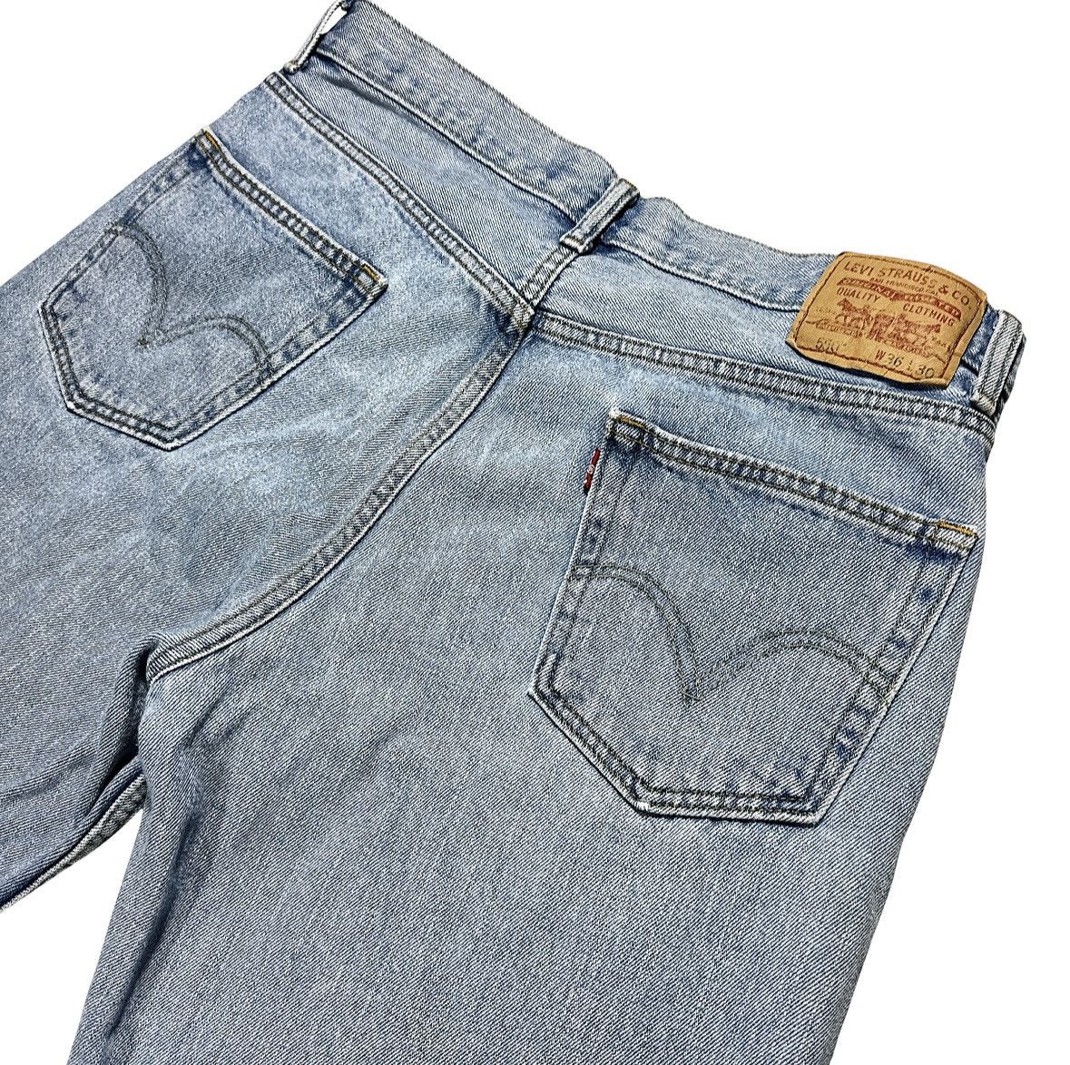 Levi's Vintage Levi’s 550 Relaxed Denim Jeans Size US 36 / EU 52 - 4 Thumbnail