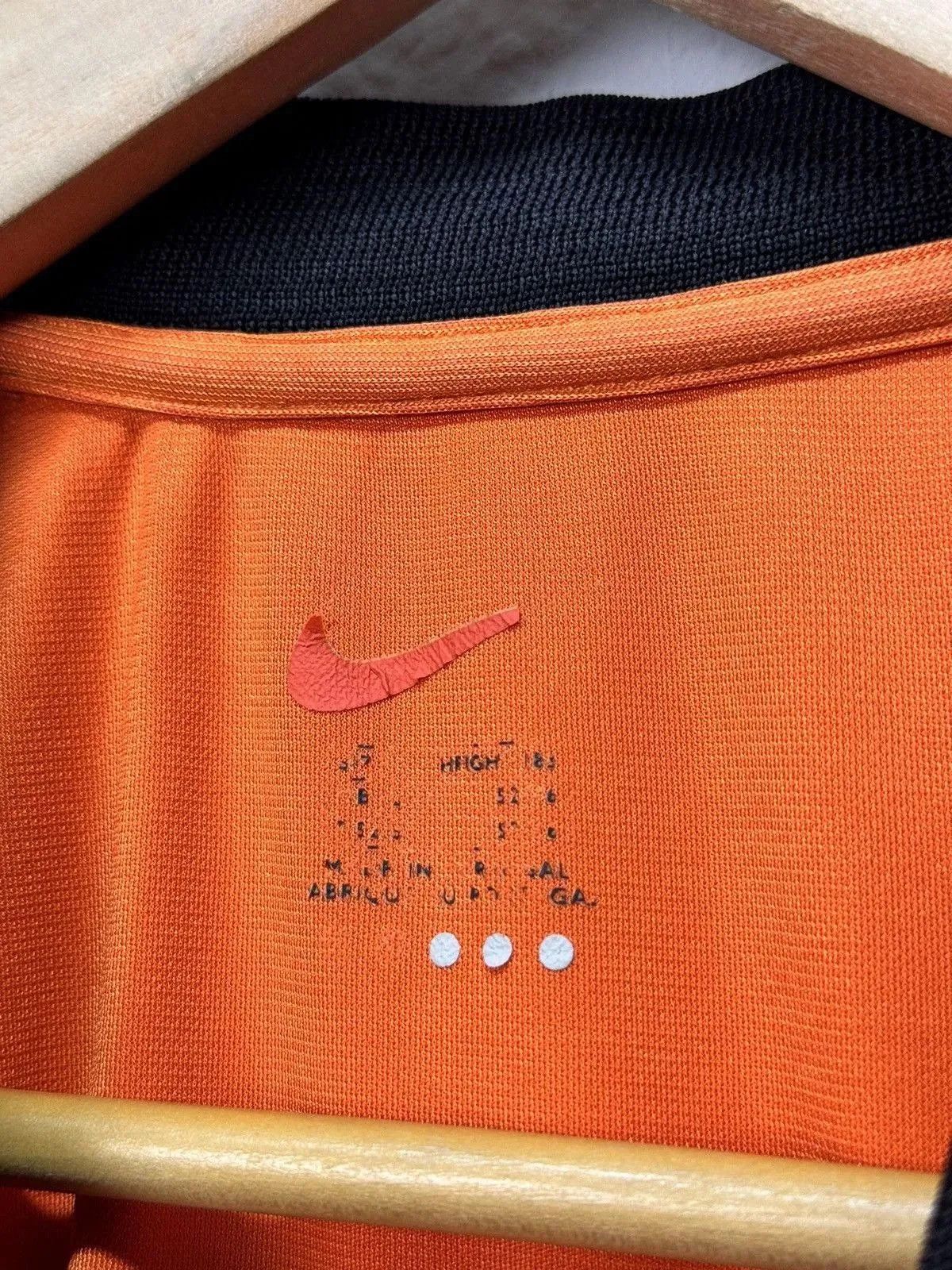 Nike × Vintage VERY RARE NIKE NETHERLANDS KNVB SOCCER JERSEY Y2K DRILL 90s Size US L / EU 52-54 / 3 - 9 Thumbnail