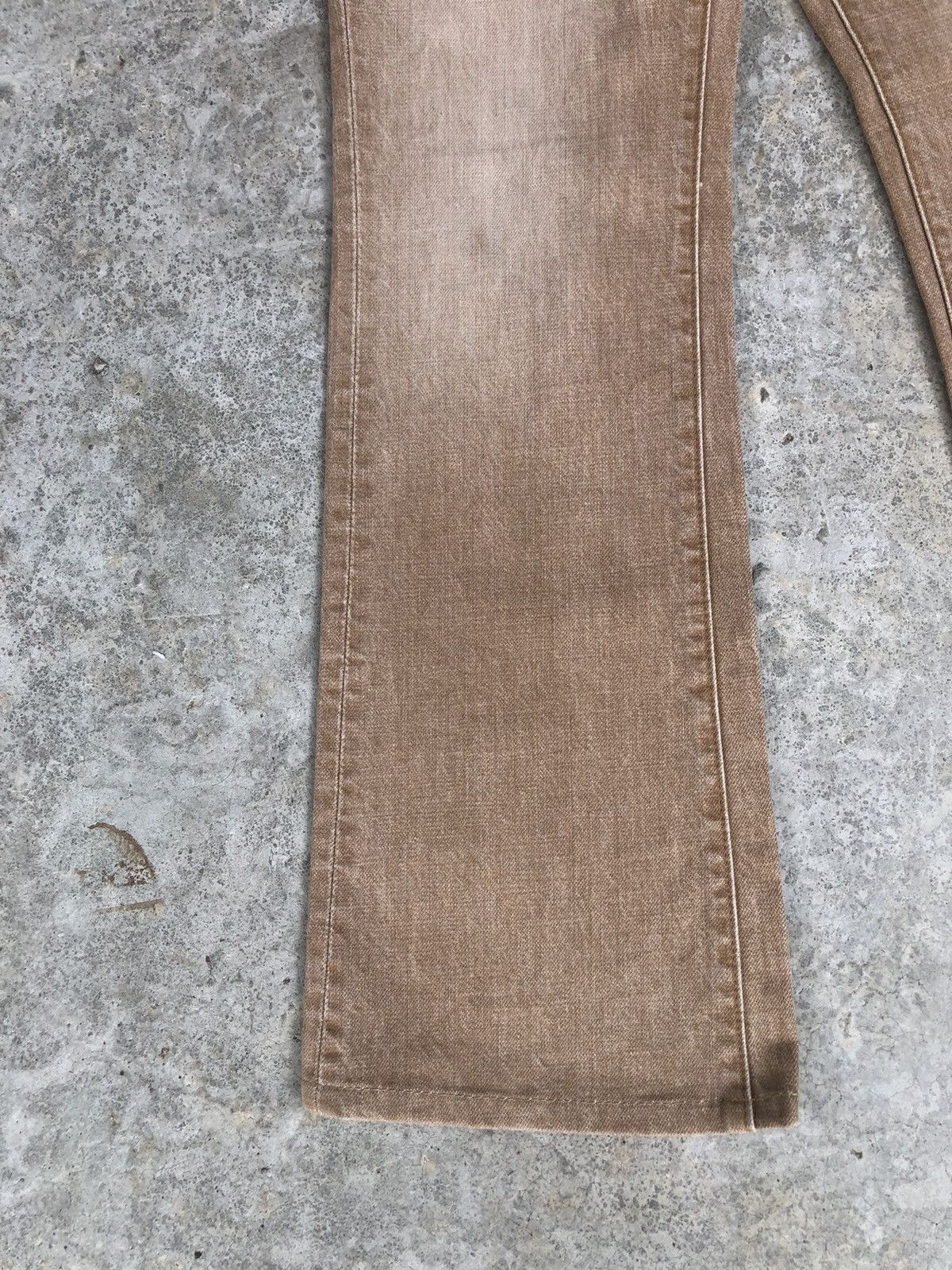 If Six Was Nine Japanese Big John Flared Jeans Distressed Jeans Size US 30 / EU 46 - 6 Thumbnail