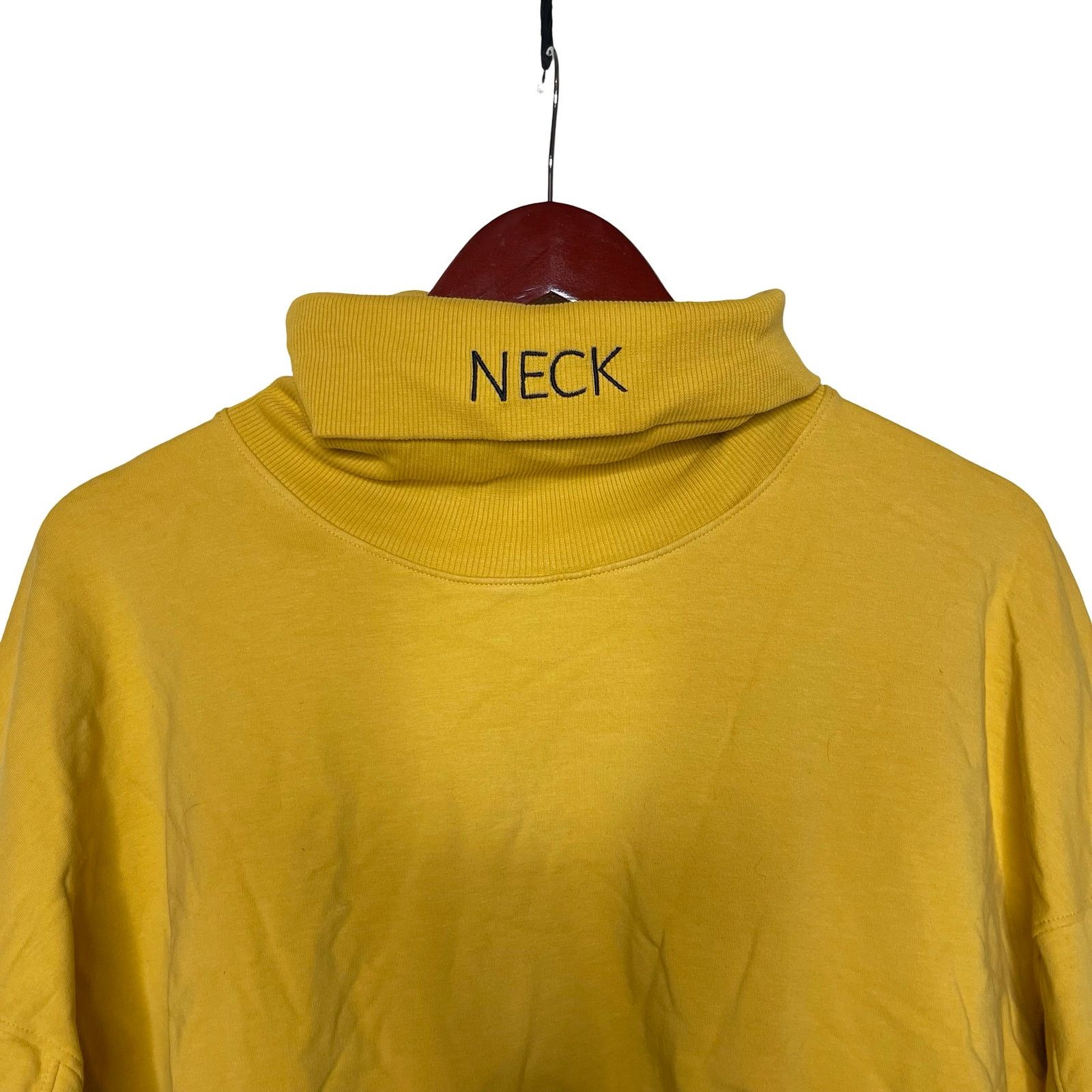Other Le SLAP NECK Unisex yellow mustard turtleneck sweater XS /S Size S / US 4 / IT 40 - 6 Thumbnail
