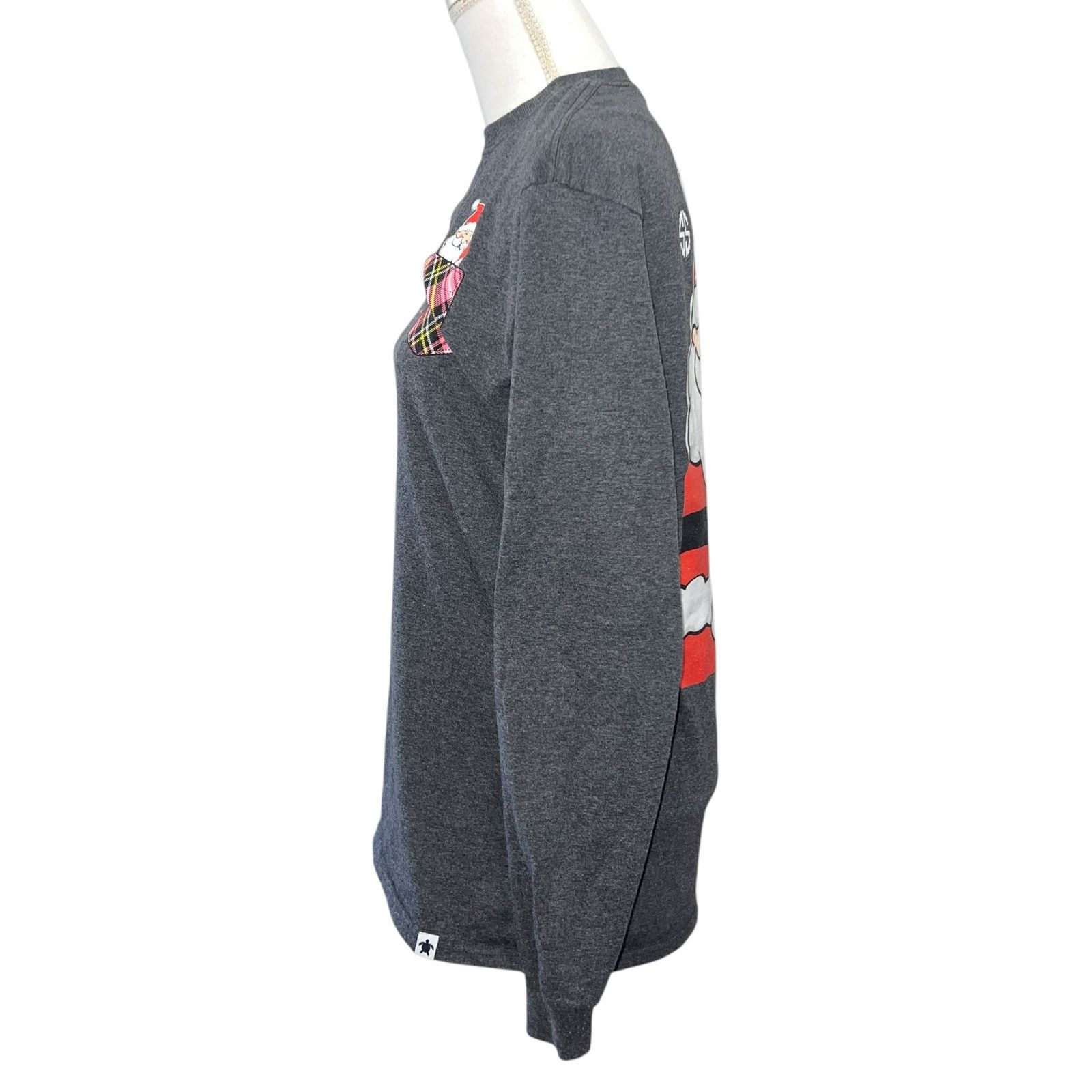 & Other Stories × Other Simply Southern Womens Long Sleeve T-Shirt Santa Christmas M Size M / US 6-8 / IT 42-44 - 5 Thumbnail