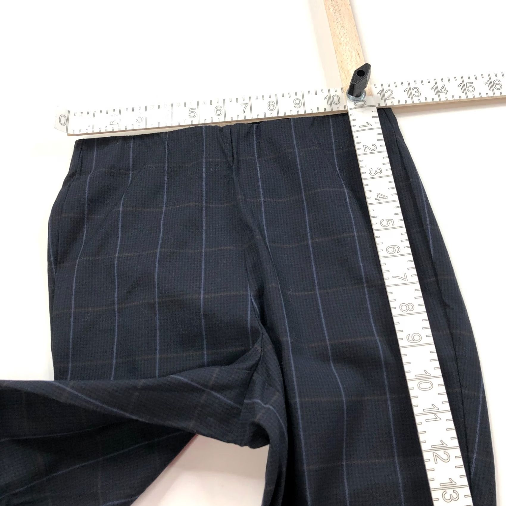 Rag & Bone rag & bone 2 (fit 24W 26L) Mid Rise Dress Pants Back Zip Blue Size 26" / US 2 / IT 38 - 7 Thumbnail