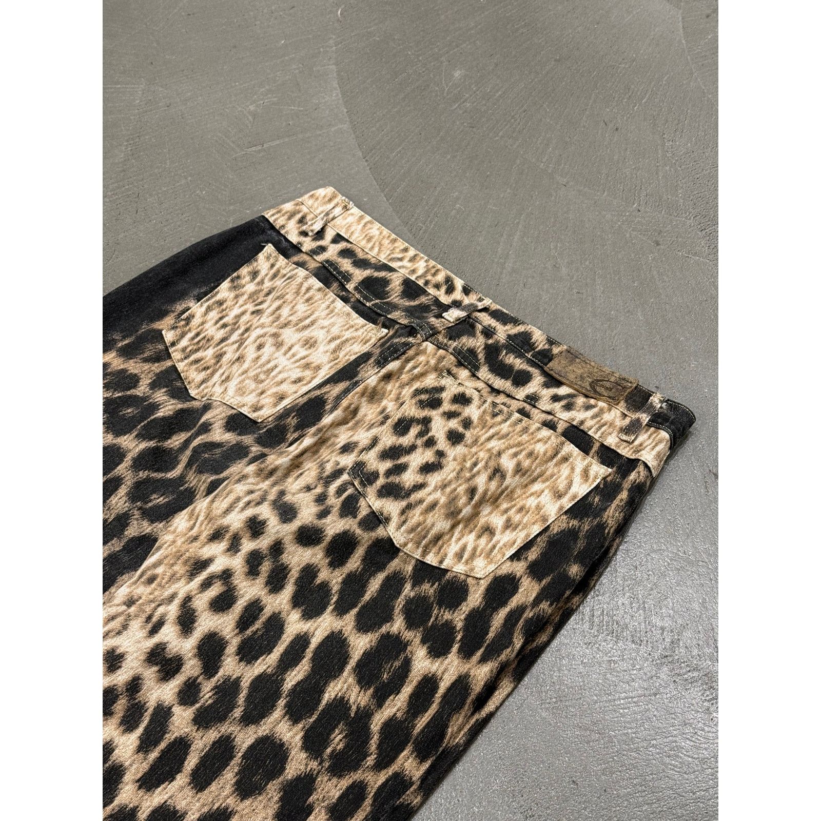 Roberto Cavalli 2000S Cavalli leopard print pants Size 29" - 6 Thumbnail