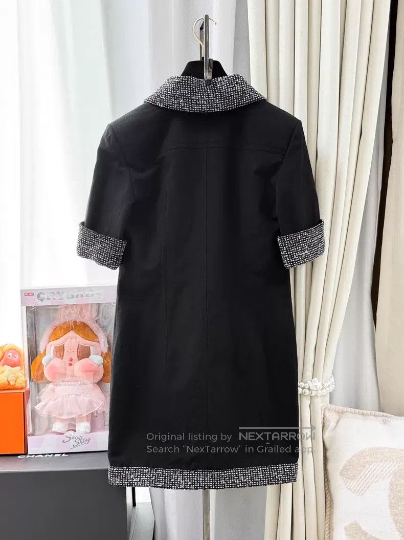 Chanel Chanel Four-pocket sequin short-sleeved dress Size XS / US 0-2 / IT 36-38 - 3 Thumbnail