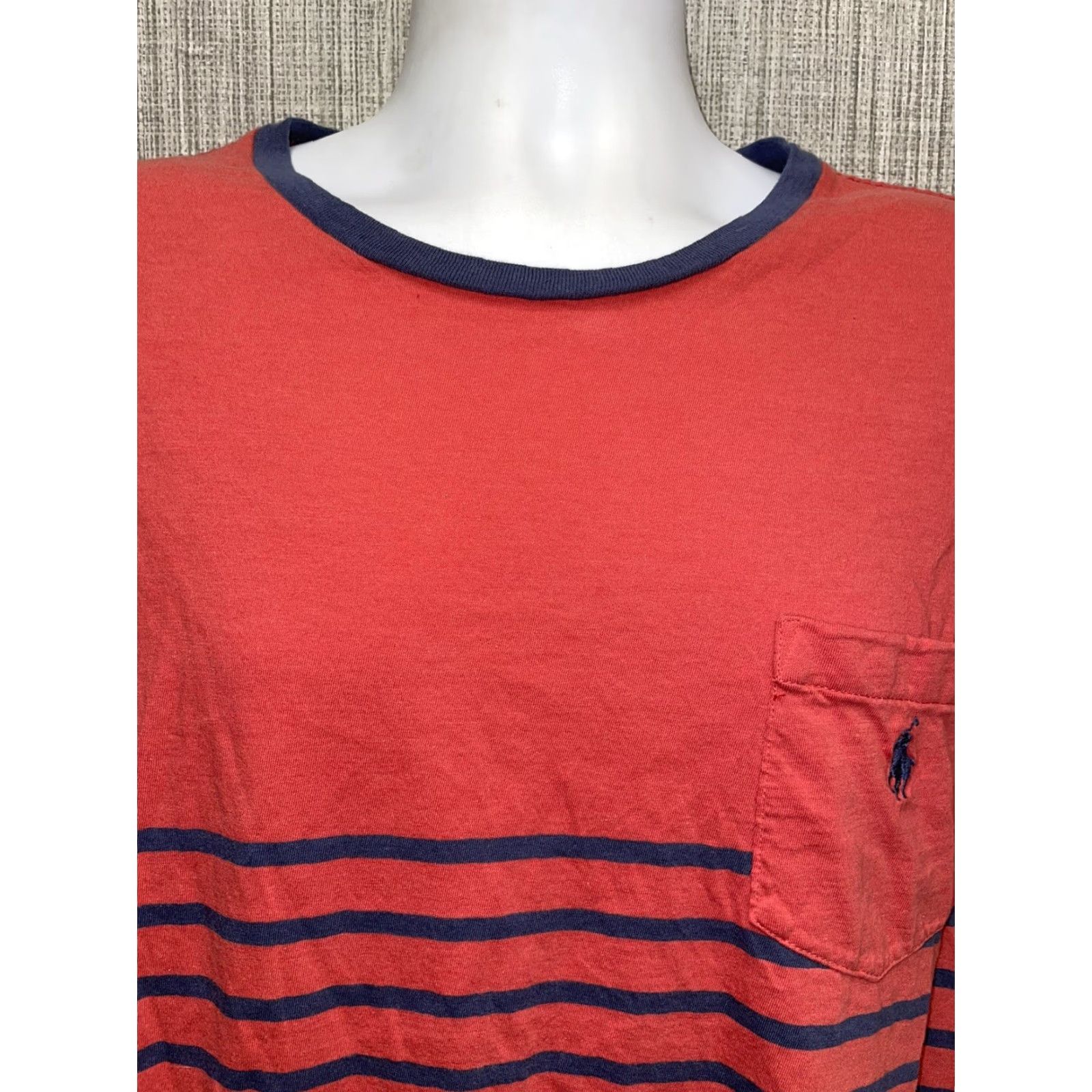 Polo Ralph Lauren Polo Ralph Lauren T-Shirt Red XL Men Classic Fit Shirt Mens XL Red Online Value Done Size US XL / EU 56 / 4 - 2 Thumbnail