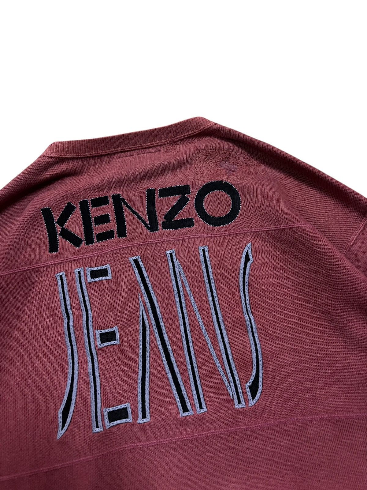 Kenzo Vtg Kenzo Damaged Distressed Sweatshirt Size US M / EU 48-50 / 2 - 9 Thumbnail