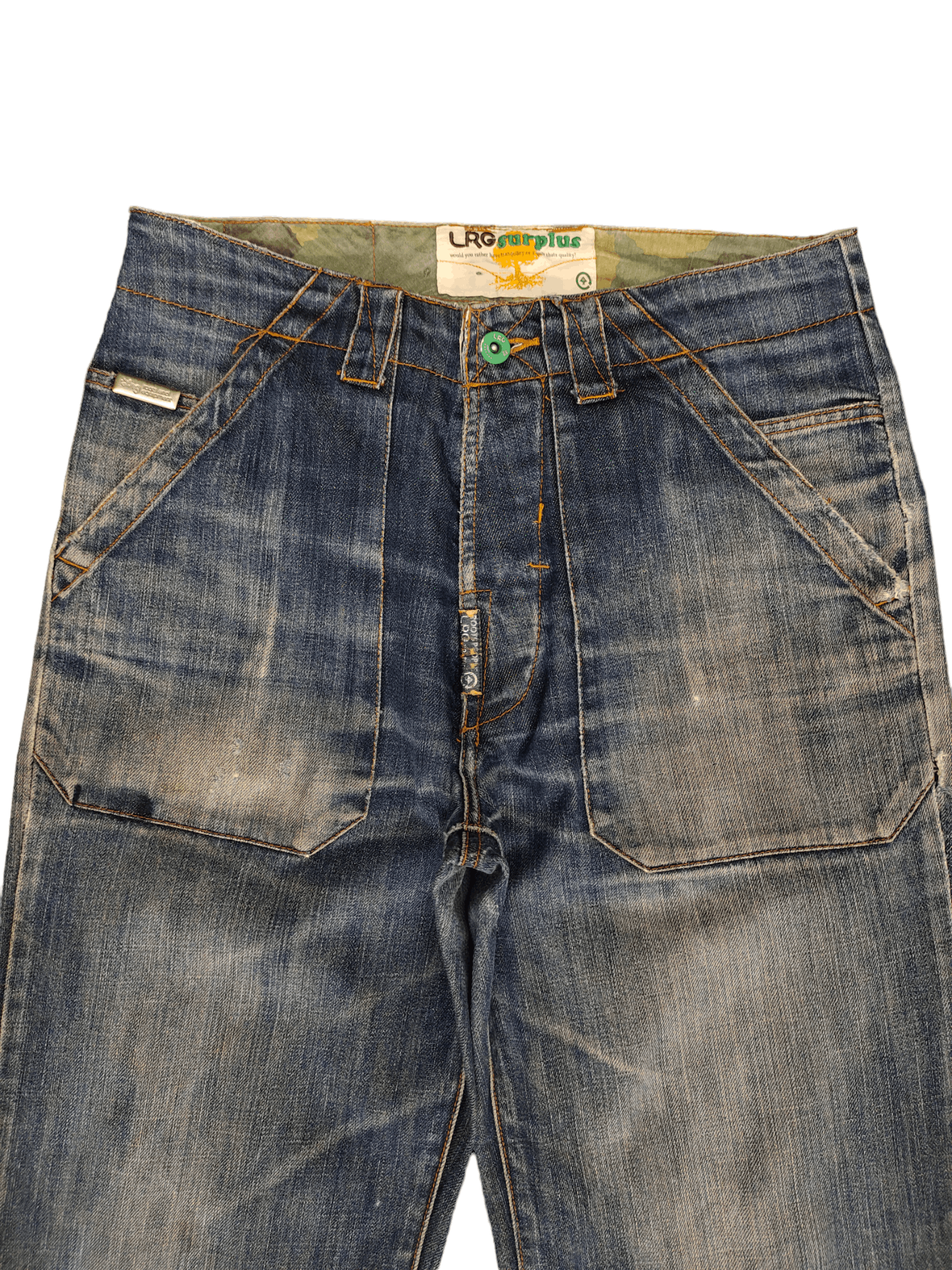 LRG 1990s Loose Jeans LRG Surplus Fatigue Denim Wide leg Size US 30 / EU 46 - 2 Thumbnail