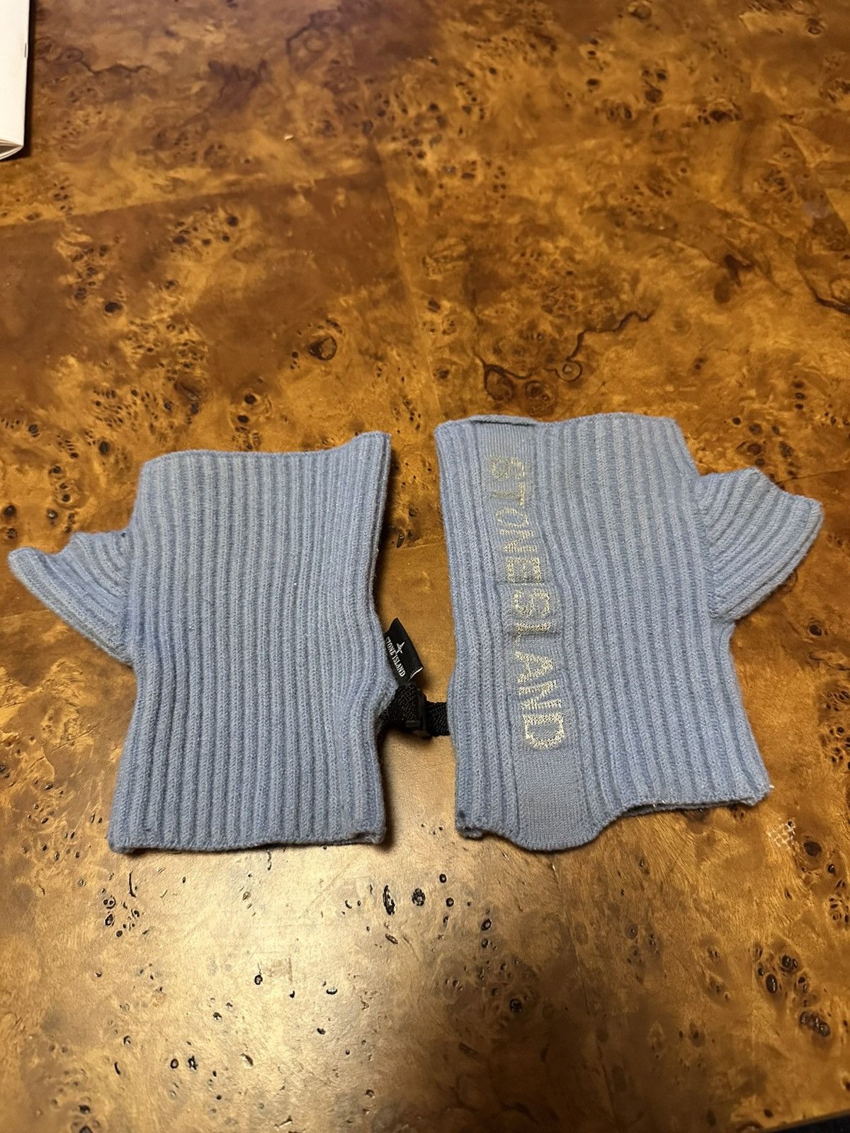 Stone Island Blue Stone Island Gloves Size ONE SIZE - 1 Thumbnail
