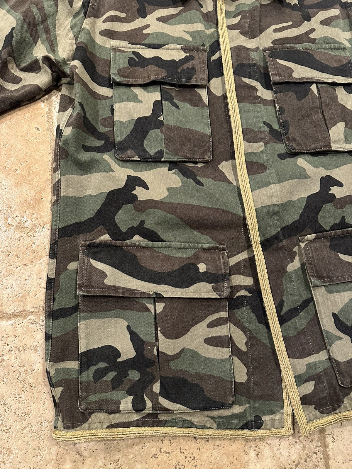 Hedi Slimane × Saint Laurent Paris Saint Laurent x Hedi Gold Trimmed M65 Military Camo Jacket Size US L / EU 52-54 / 3 - 7 Thumbnail