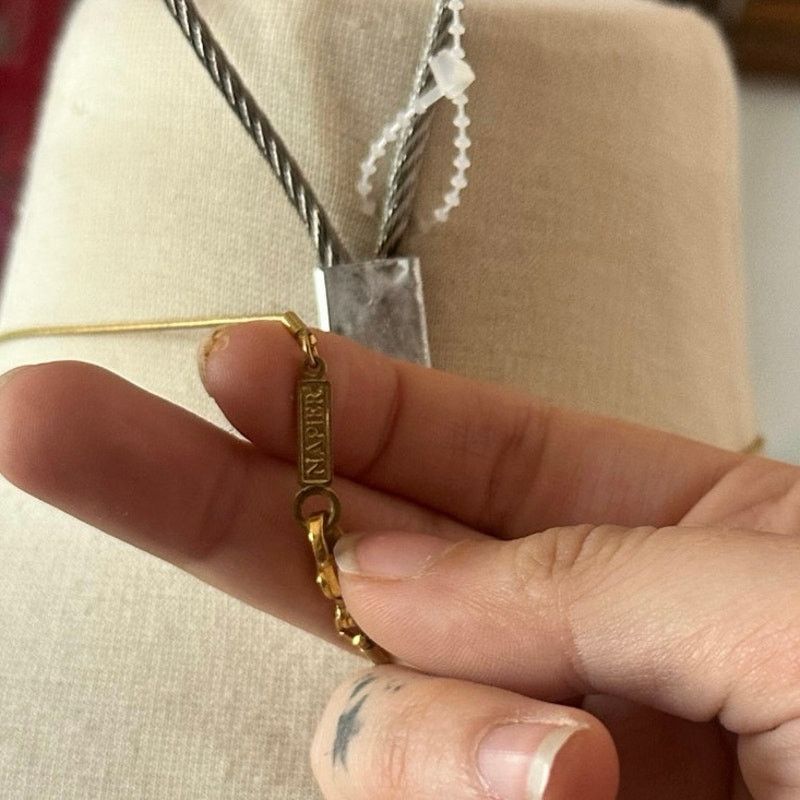 Other napier gold square chain pendant necklace Size ONE SIZE - 3 Thumbnail