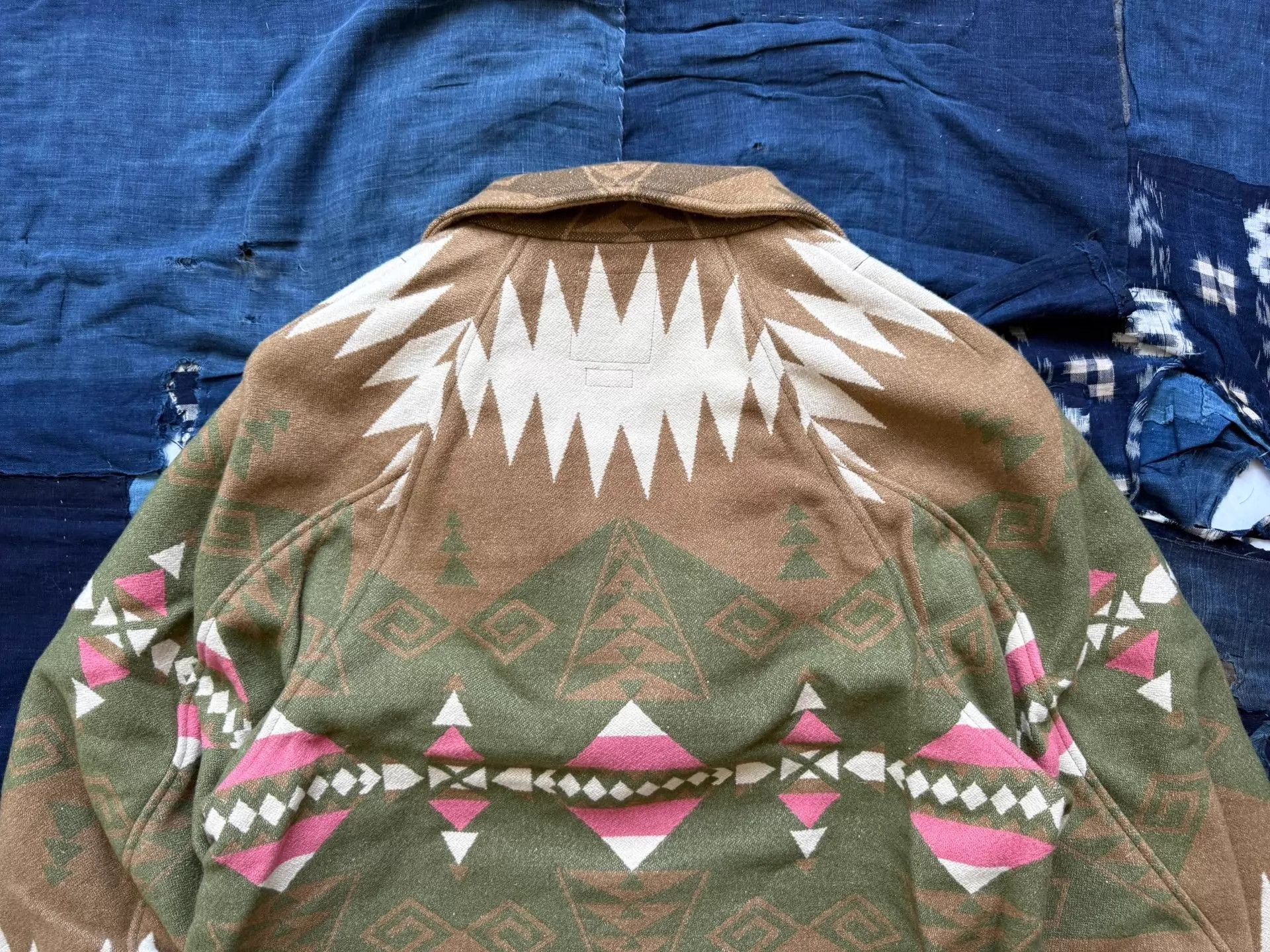 Visvim VISVIM 23SS HOPILAND COAT Native Blanket Khaki 2 Size US M / EU 48-50 / 2 - 7 Thumbnail
