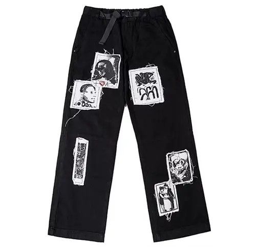 Japanese Brand × Vintage vintage punk japanese style pants Size US 33 - 2 Thumbnail
