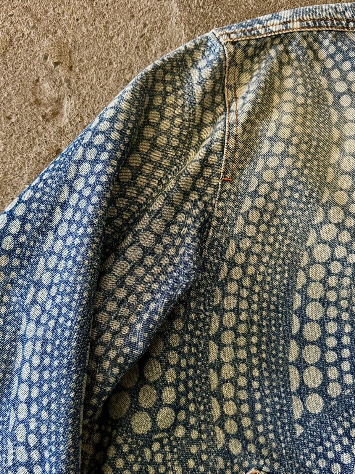Louis Vuitton × Yayoi Kusama Louis Vuitton - Yayoi Kusama - Pumpkin - Denim Jacket Size US M / EU 48-50 / 2 - 7 Thumbnail