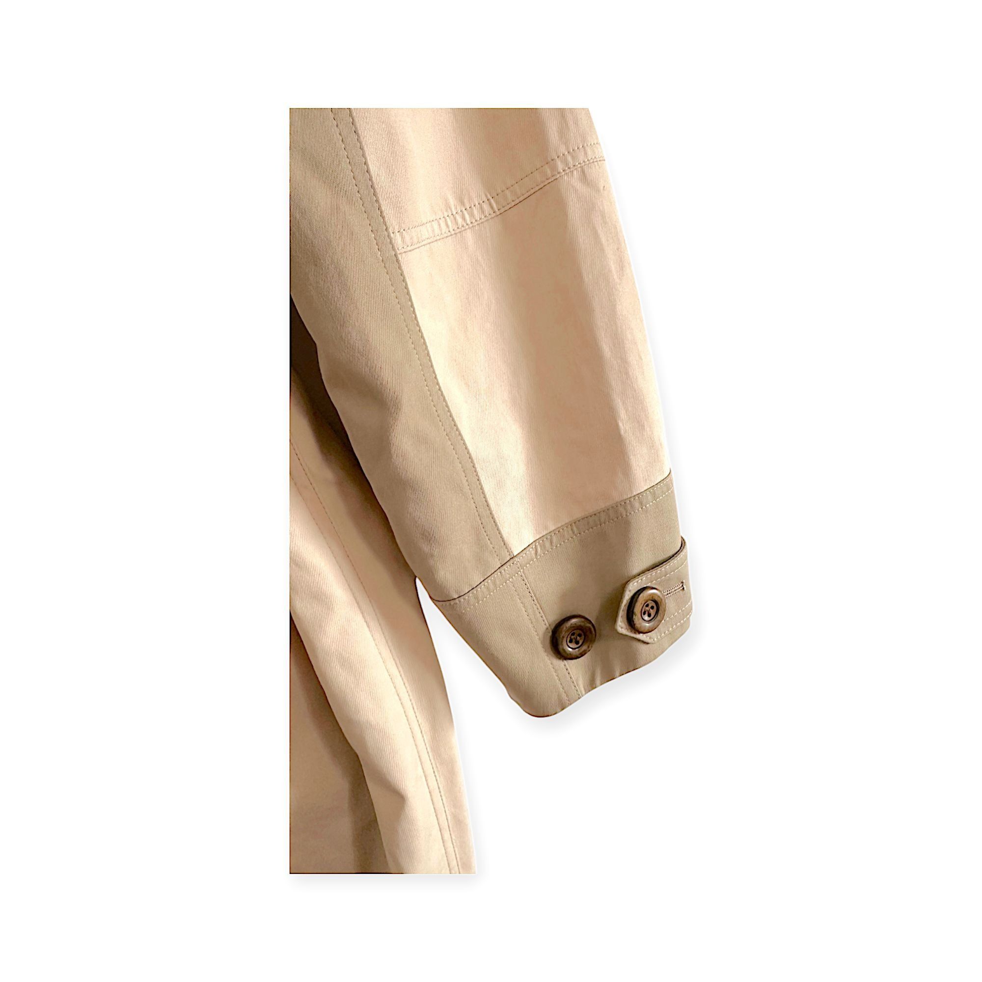 Ulla Johnson Ulla Johnson Emmanuelle Trench Coat, Size P, Neutral Color, Size XS / US 0-2 / IT 36-38 - 10 Thumbnail