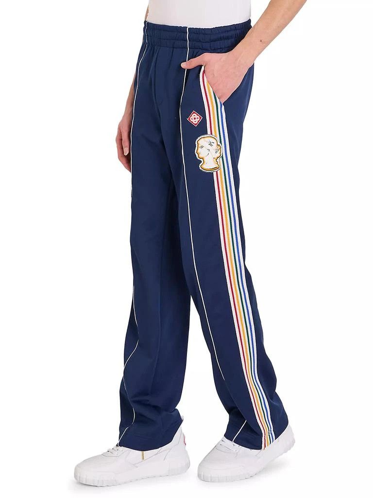 Casablanca os11x0725 Venus As A Boy Varsity Cotton-Blend Track Pants Size US 32 / EU 48 - 4 Thumbnail
