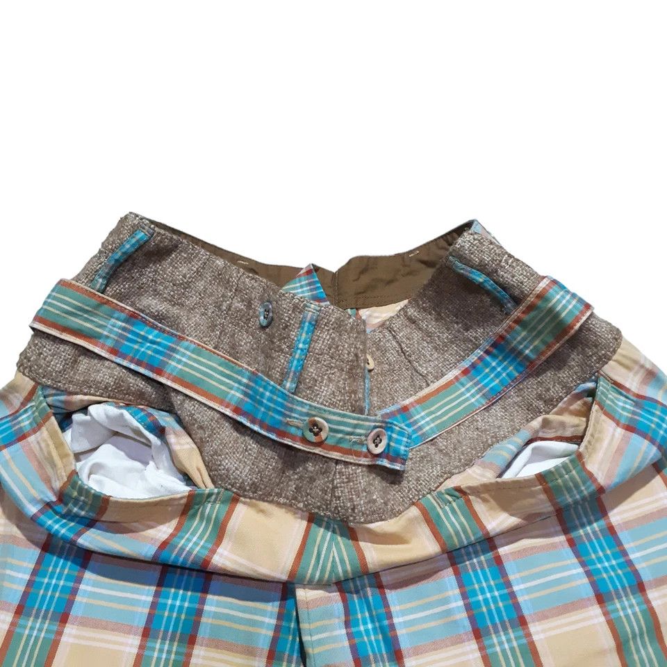 Kapital KAPITAL Plaid Pants Size 2 M 32” Cotton Linen Size US 32 / EU 48 - 8 Thumbnail
