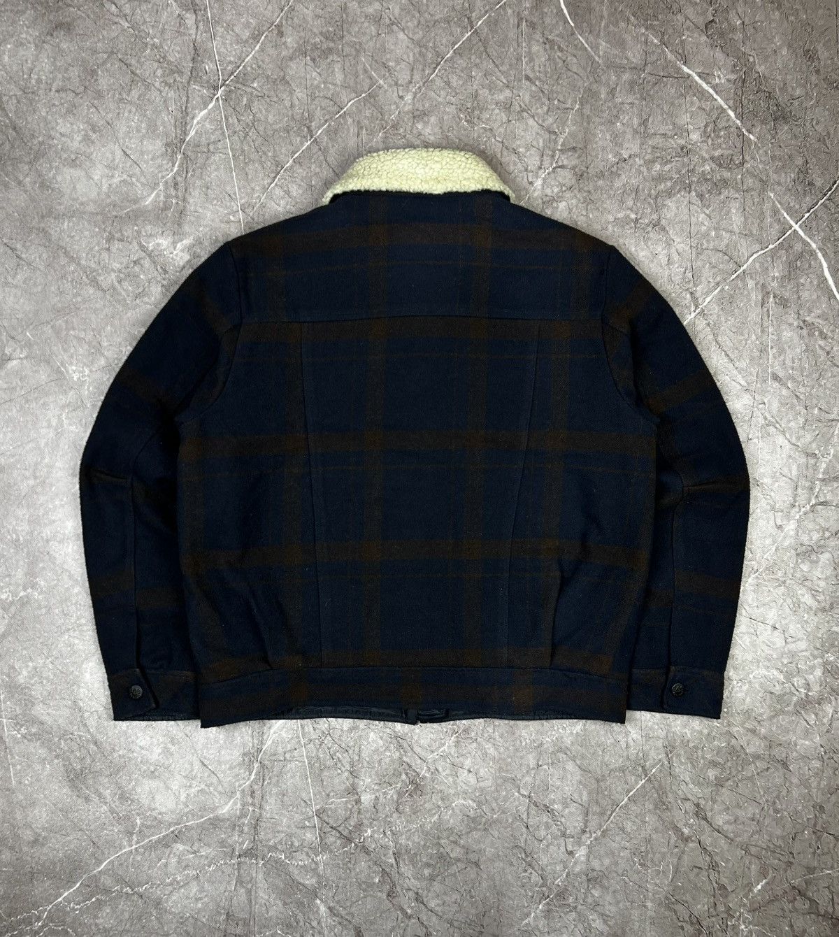 Lee Lee Vintage Fleece Wool Sherpa Jacket Size US M / EU 48-50 / 2 - 3 Thumbnail