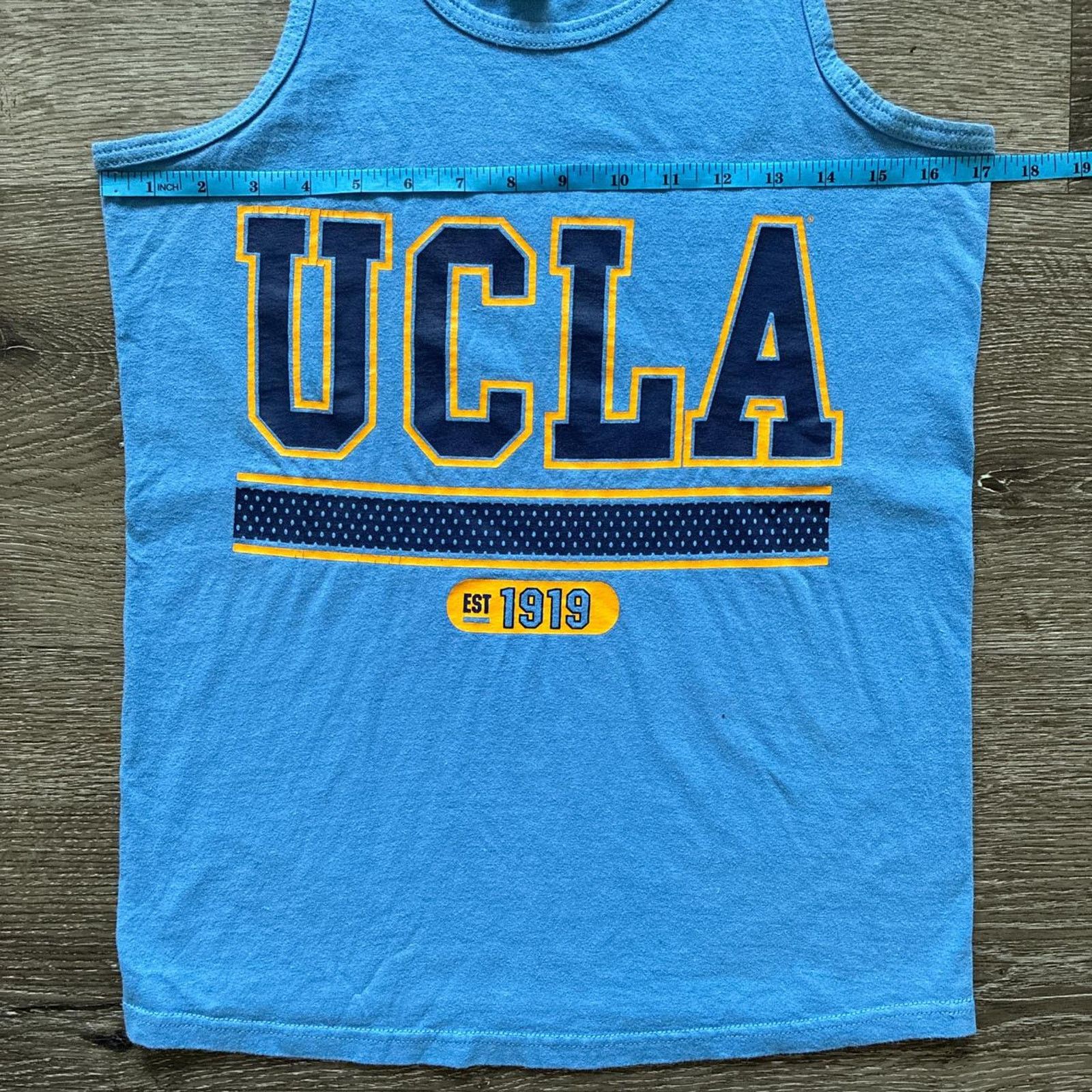 Russell Athletic × Vintage Vintage 90s UCLA Spell Out Tank Size US S / EU 44-46 / 1 - 5 Thumbnail