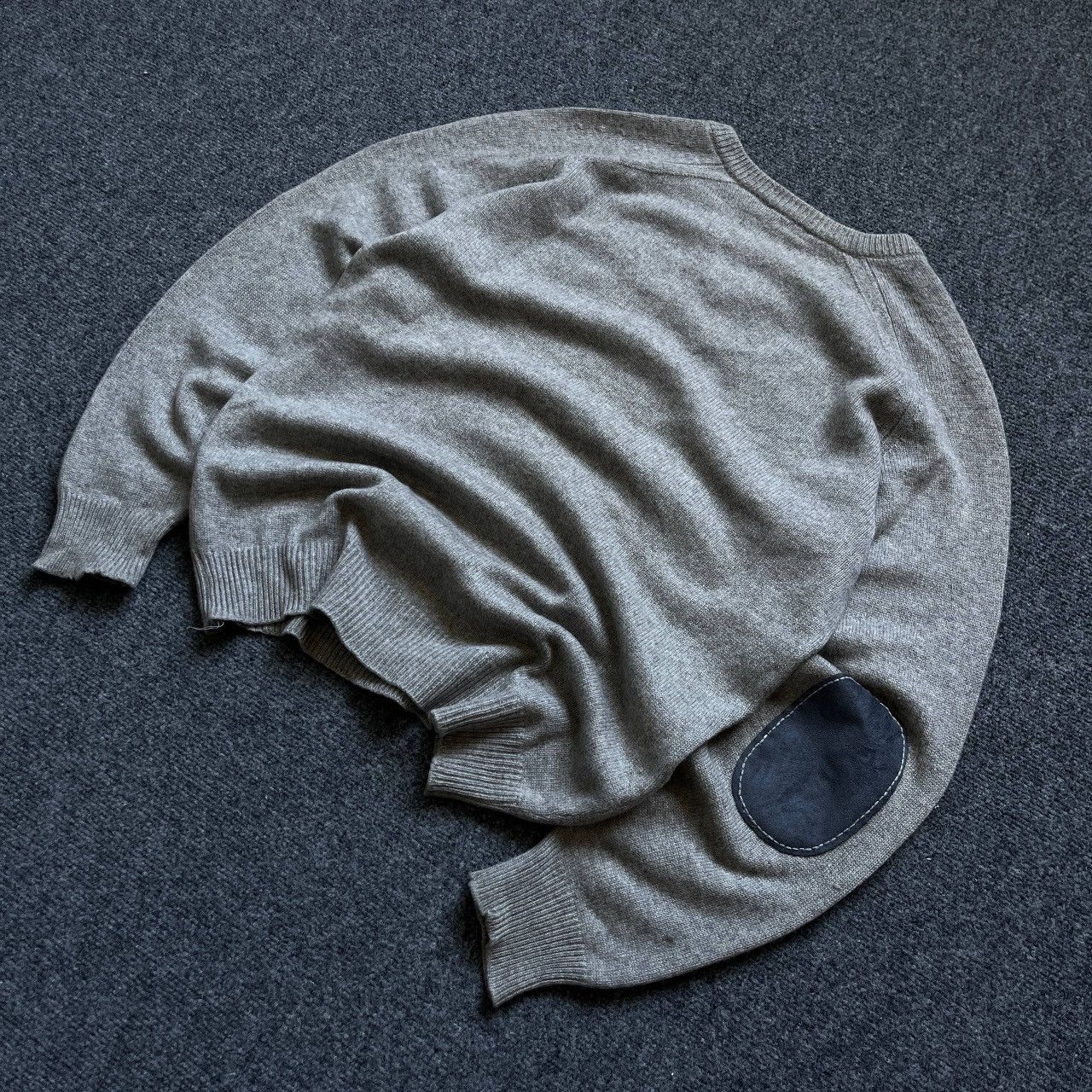 Italic Luxury Kangra Knit Cashmere Wool Sweater Italy Size 52 00s Size US L / EU 52-54 / 3 - 6 Thumbnail