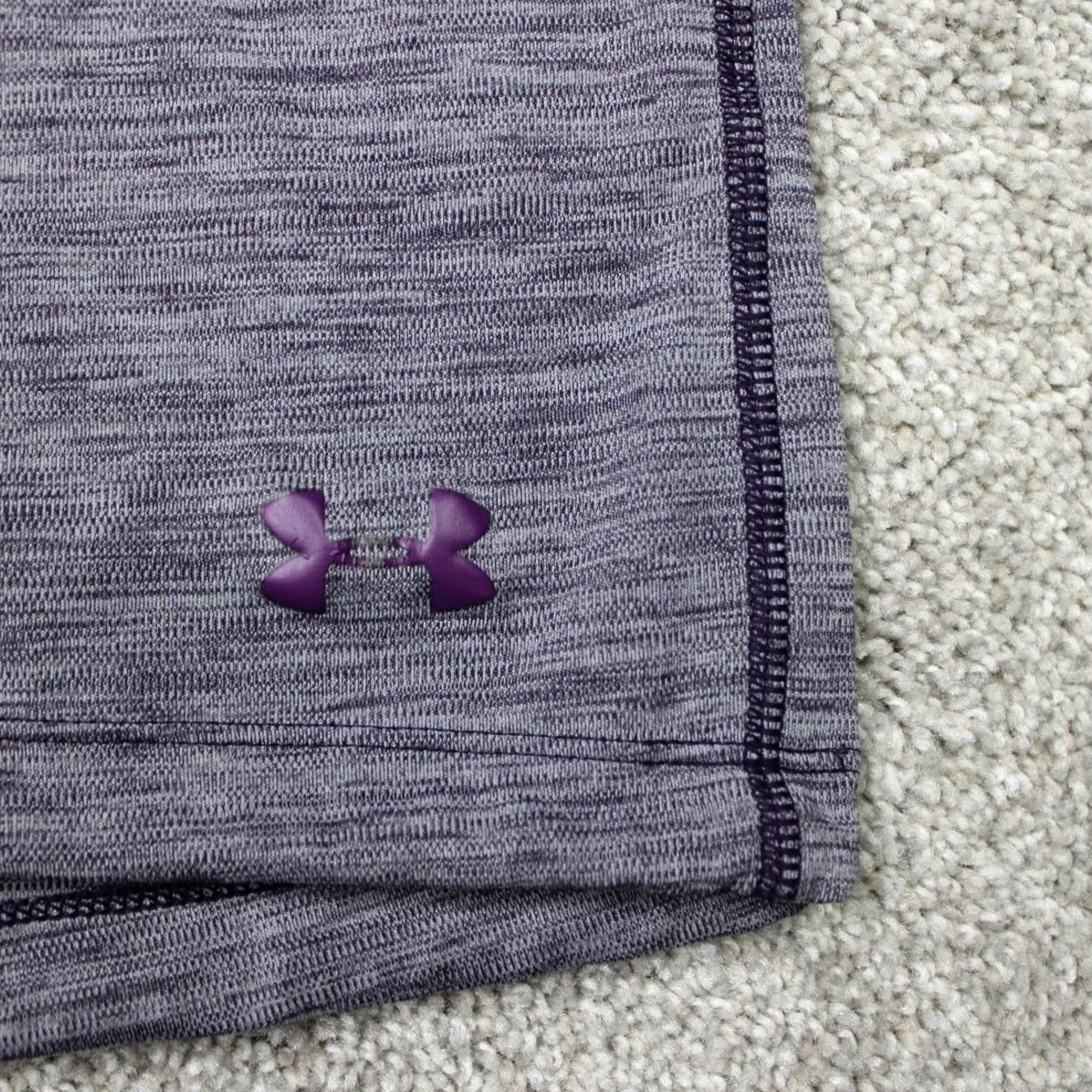 Under Armour Under Armour Hoodie Womens Large Purple Logo Athletic Pullover Hoodie Jacket Shirt Size L / US 10 / IT 46 - 6 Thumbnail