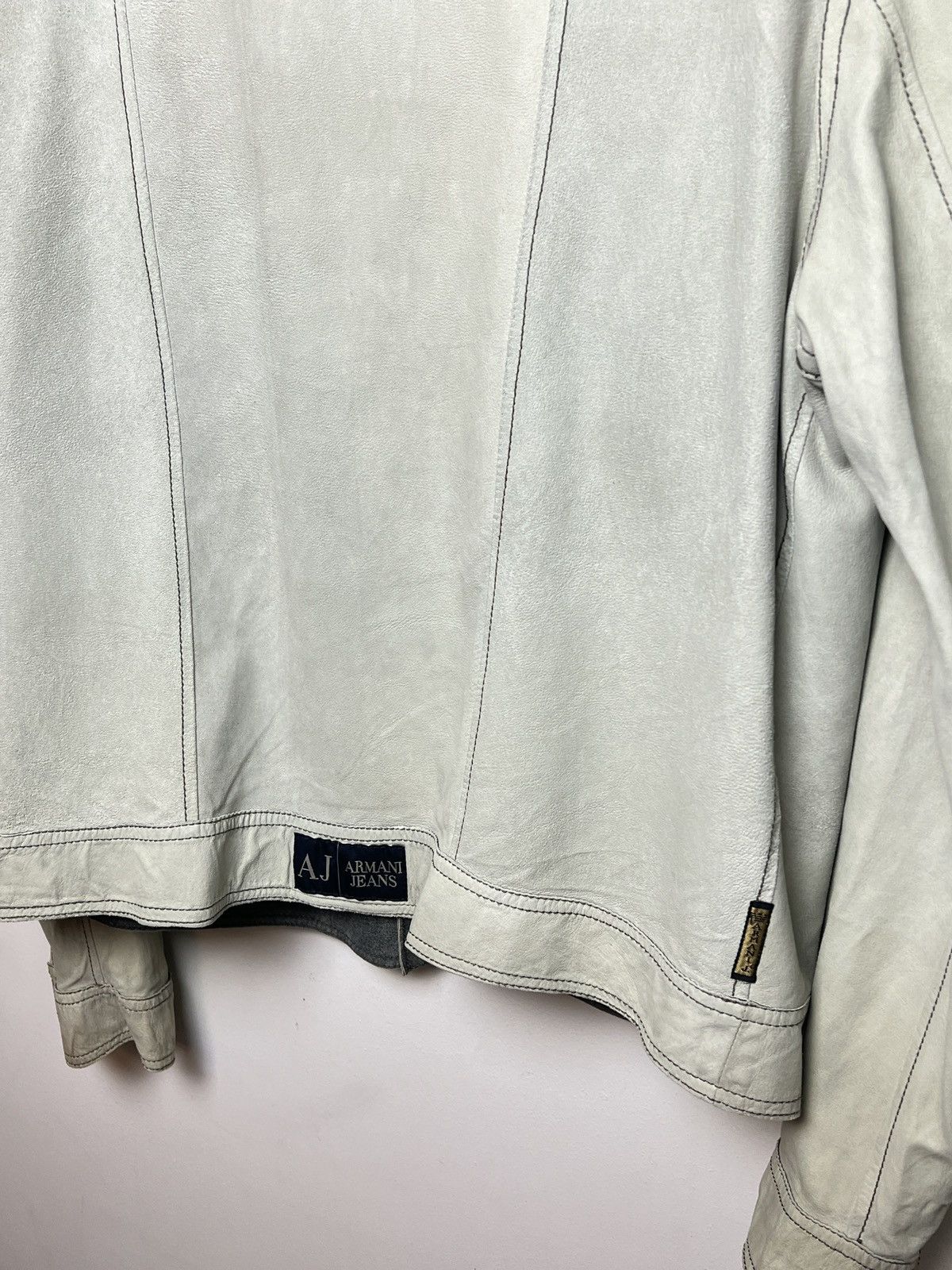 Giorgio Armani armani y2k reversible leather/suede jacket Size US L / EU 52-54 / 3 - 19 Thumbnail