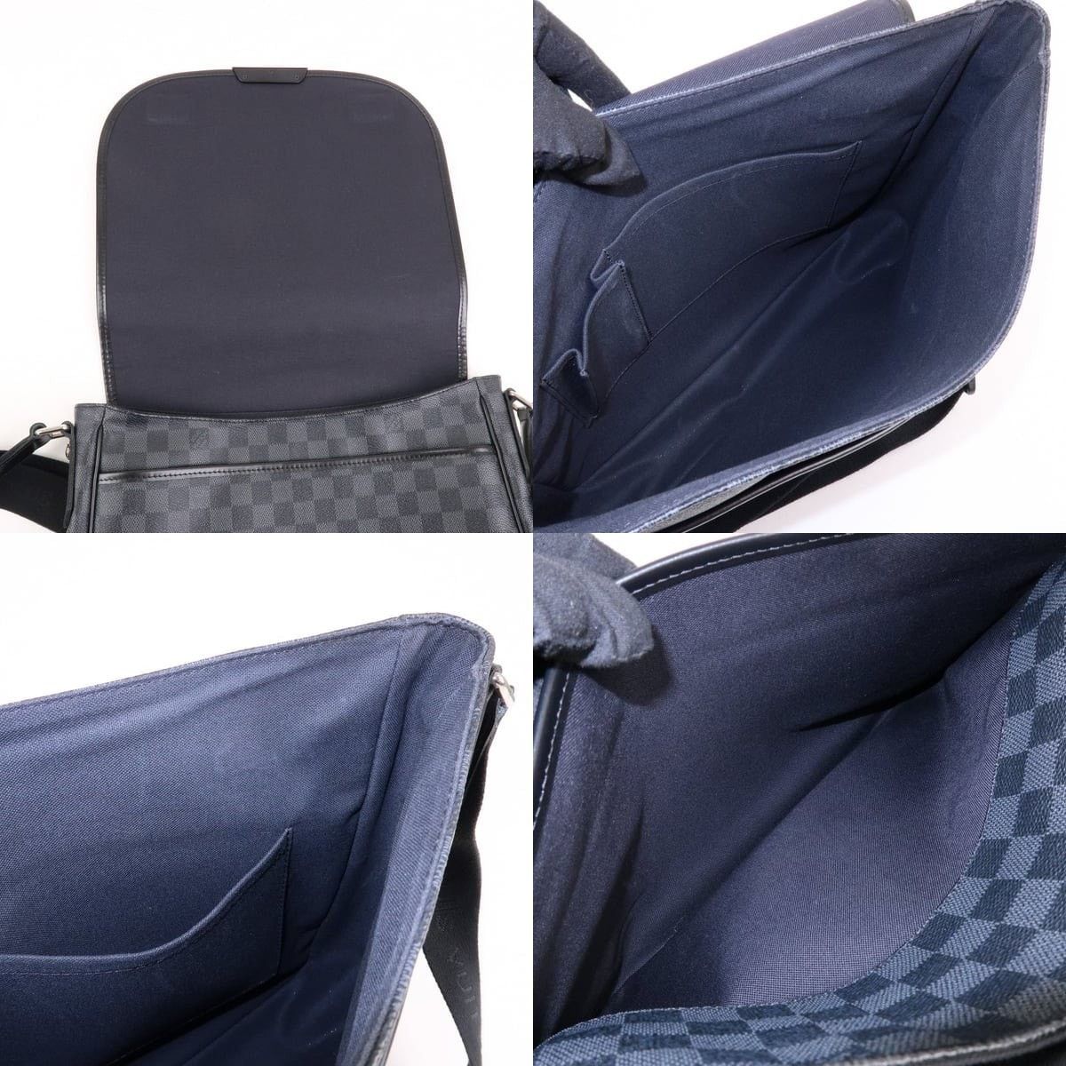 Louis Vuitton Louis Vuitton Damier Graphite Daniel MM Messenger Bag Size ONE SIZE - 7 Thumbnail
