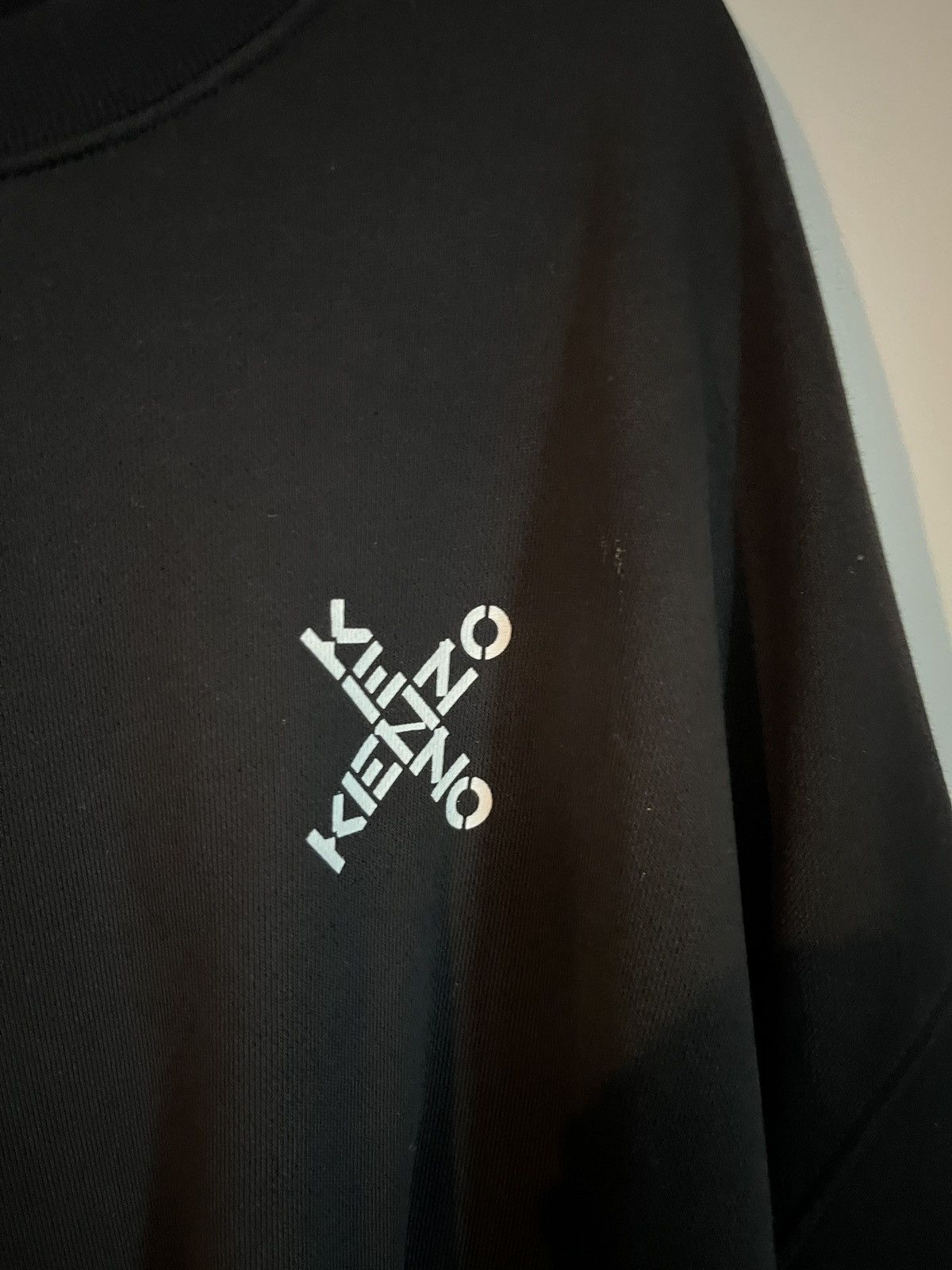 Kenzo NWT Kenzo Black Logo Sweatshirt XXXL Size US XXL / EU 58 / 5 - 3 Thumbnail