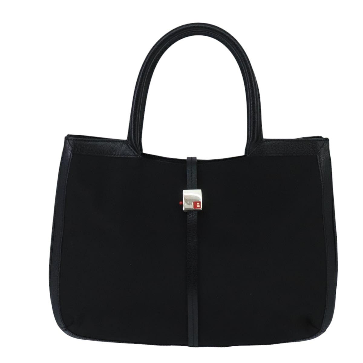 Bally Black Canvas Handbag (Pre-Owned) Size ONE SIZE - 1 Thumbnail
