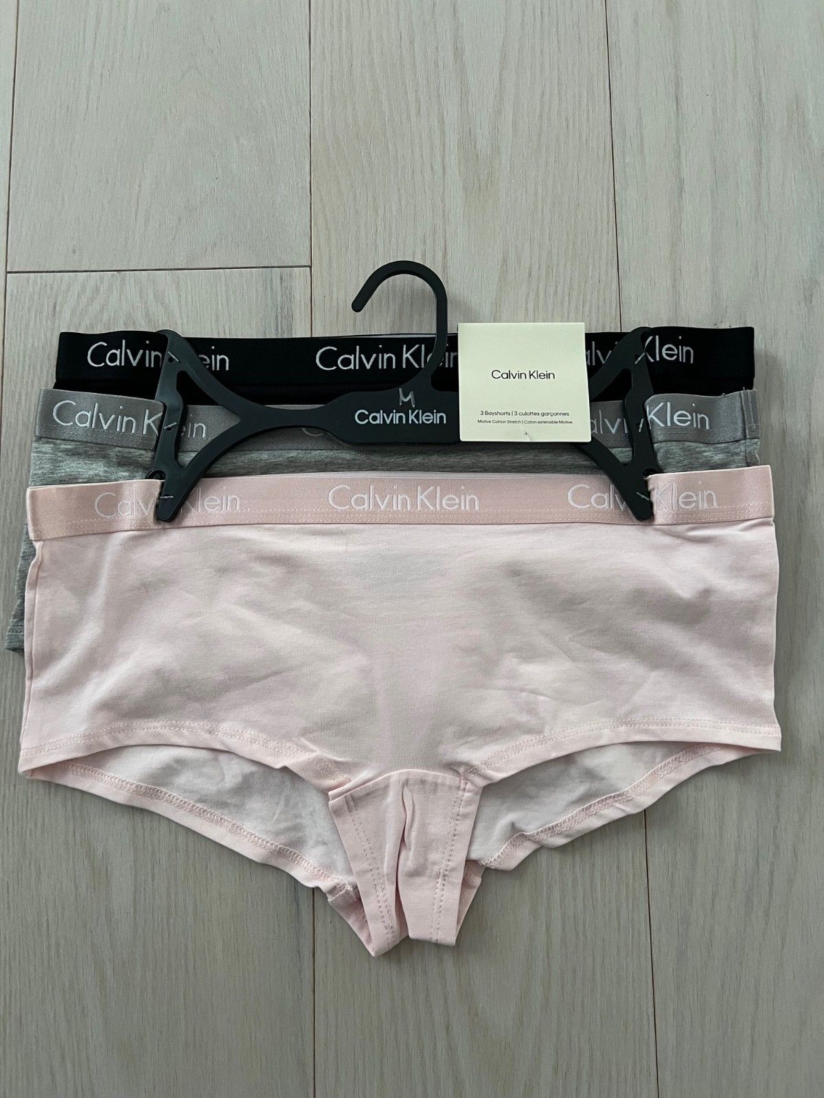 Calvin Klein Calvin Klein CK Set of 3 Boyshort Underwear ( M ) Size 28" / US 6 / IT 42 - 1 Thumbnail