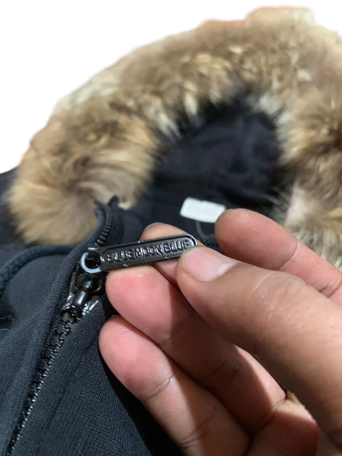 If Six Was Nine × Japanese Brand × Le Grande Bleu (L.G.B.) Blue Moon Blue fur hoodie japanese style Size US S / EU 44-46 / 1 - 5 Thumbnail
