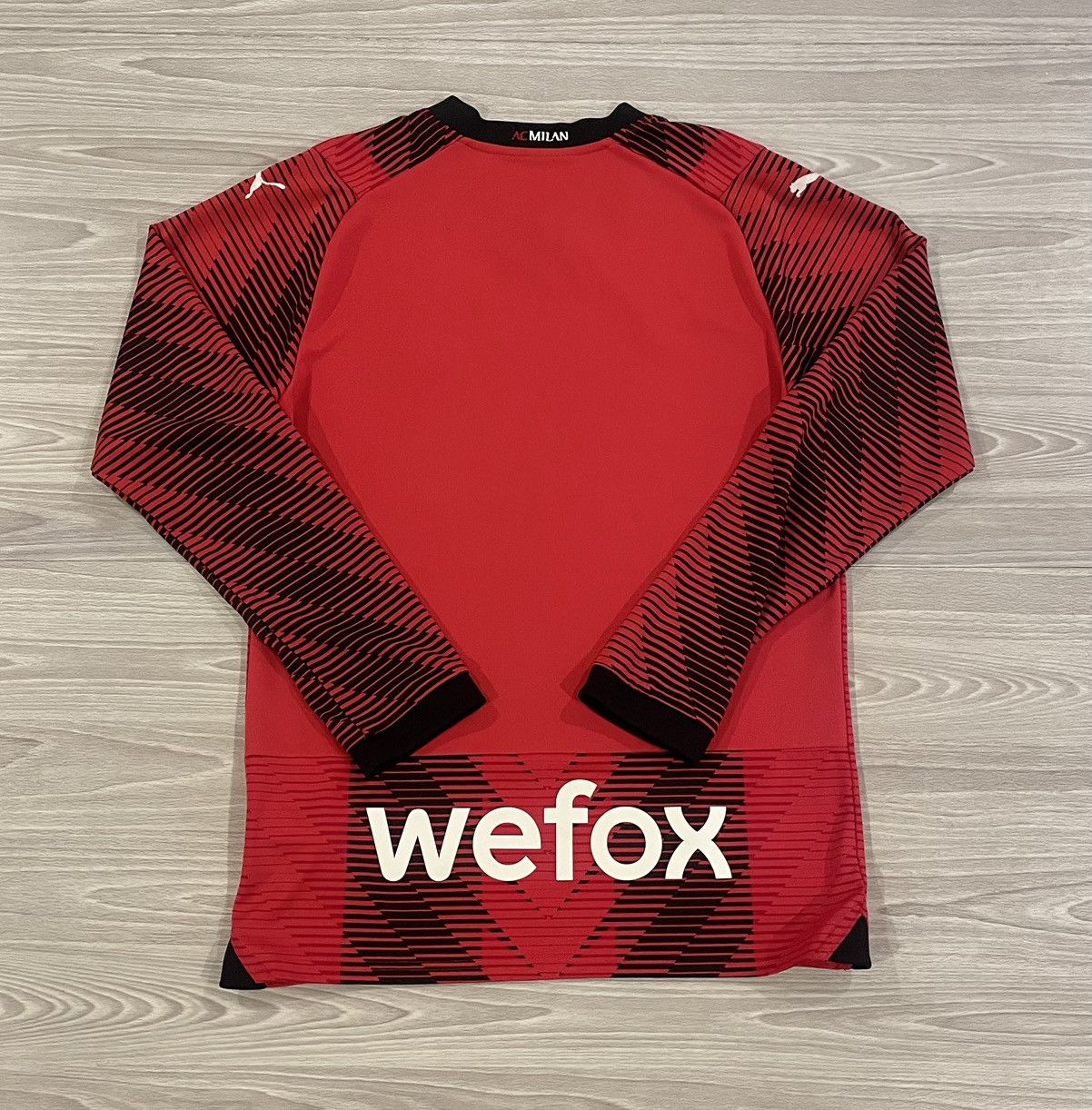Puma Puma 2023/24 AC Milan Home Soccer Jersey Men’s Size Small Size US S / EU 44-46 / 1 - 7 Thumbnail