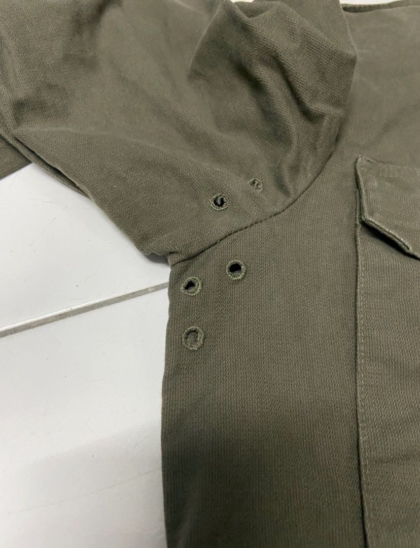Vintage VINTAGE GERMAN ARMY 1990 MOLESKIN GIELD JACKET Size US L / EU 52-54 / 3 - 9 Thumbnail