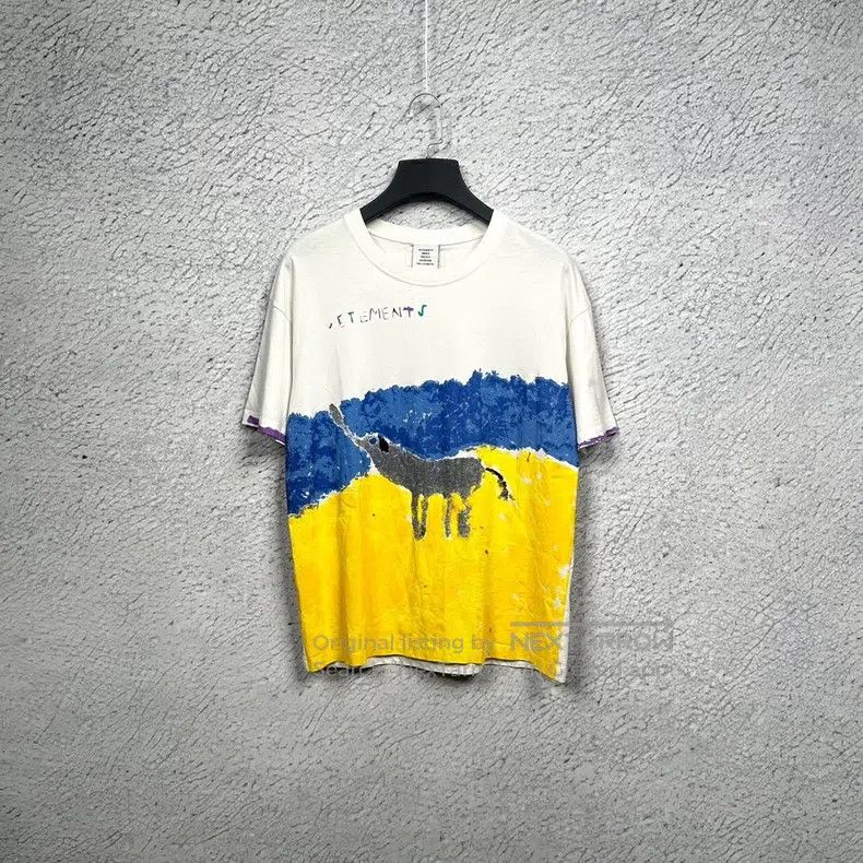 Vetements Vetements Graffiti Fun Short-Sleeve T-Shirt Size US XS / EU 42 / 0 - 1 Thumbnail