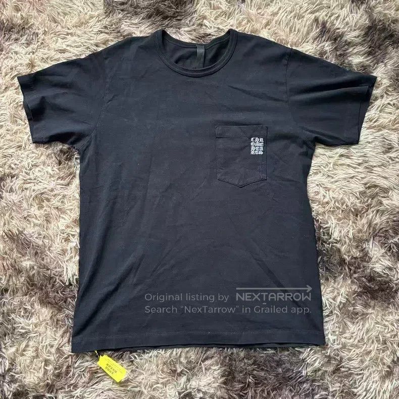 Chrome Hearts CHROME HEARTS Size L Embroidered short sleeves with black S Size US L / EU 52-54 / 3 - 1 Thumbnail