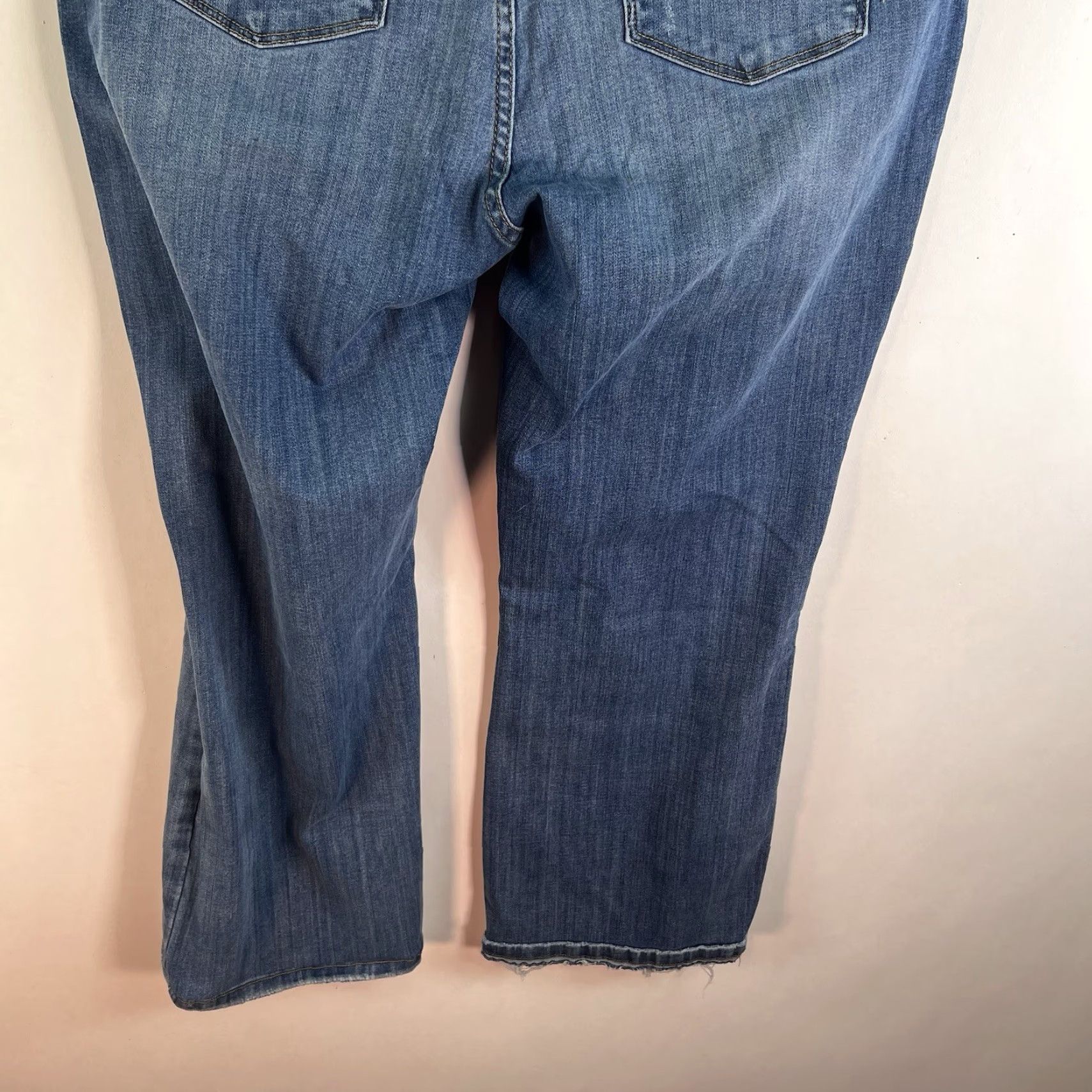 Vintage VINTAGE Judy Blue Slim Straight Denim Jeans Womens 16 Plus Blue High Rise Stretch Size 38" / US 16 / IT 52 - 7 Thumbnail