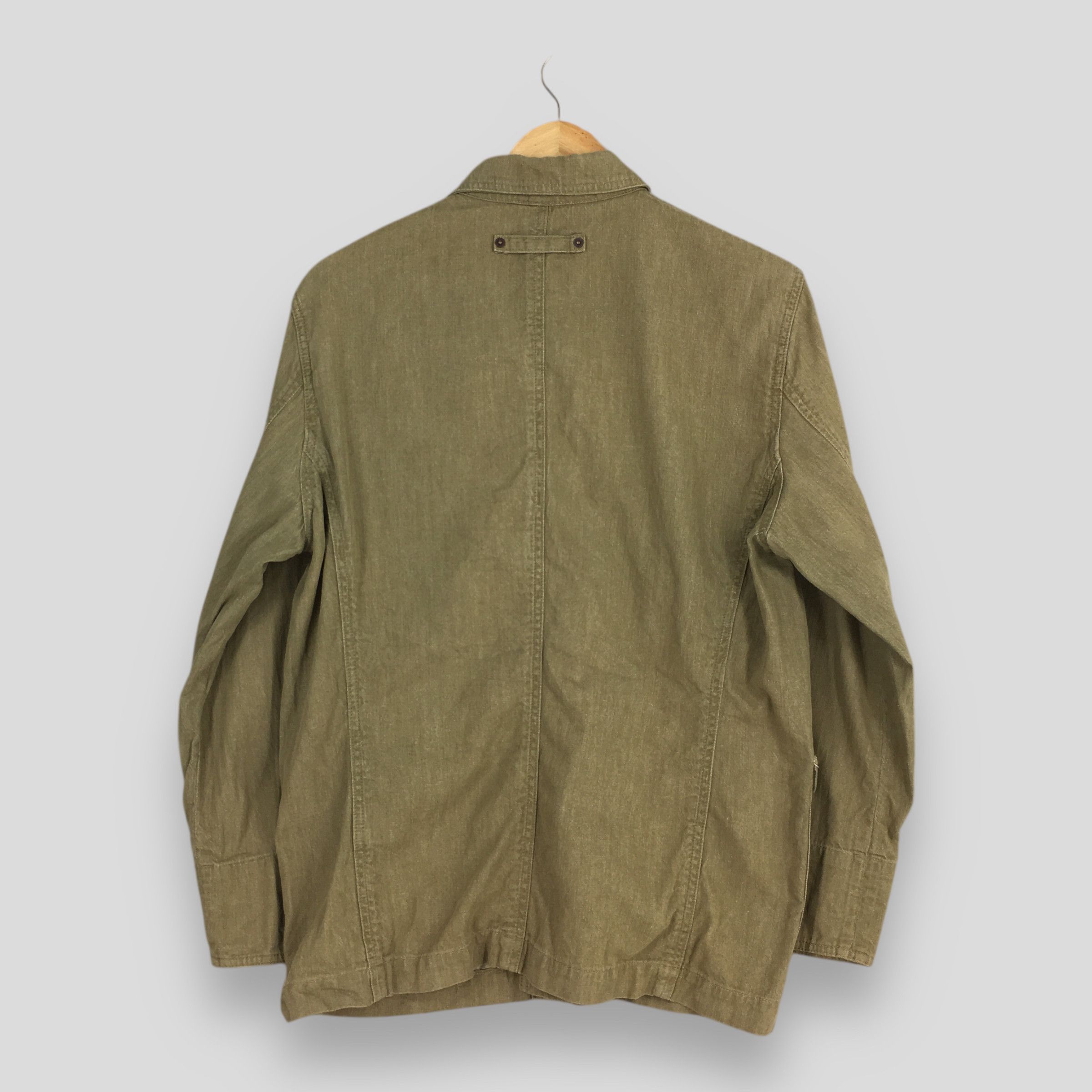 Vintage Vintage 90s Crocodile Workwear Denim Jacket Medium Size US M / EU 48-50 / 2 - 7 Thumbnail