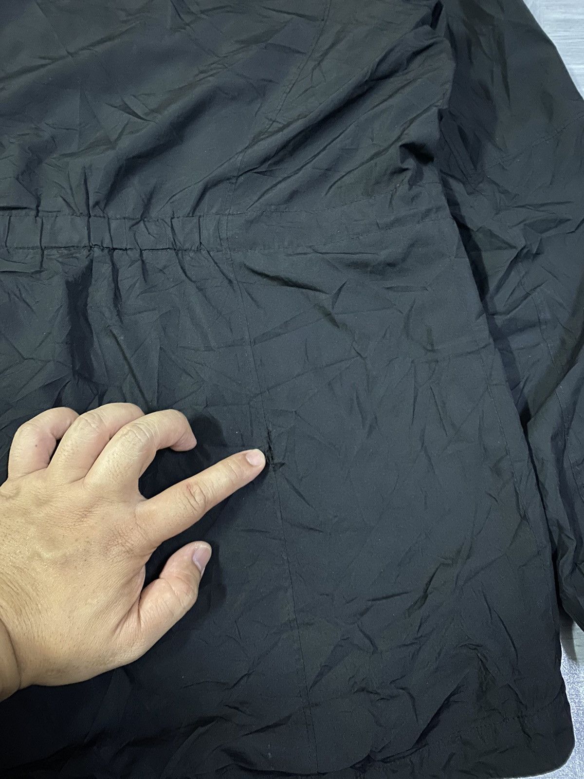 Michael Kors Zip-Up and Button Up Hooded Windbreaker
