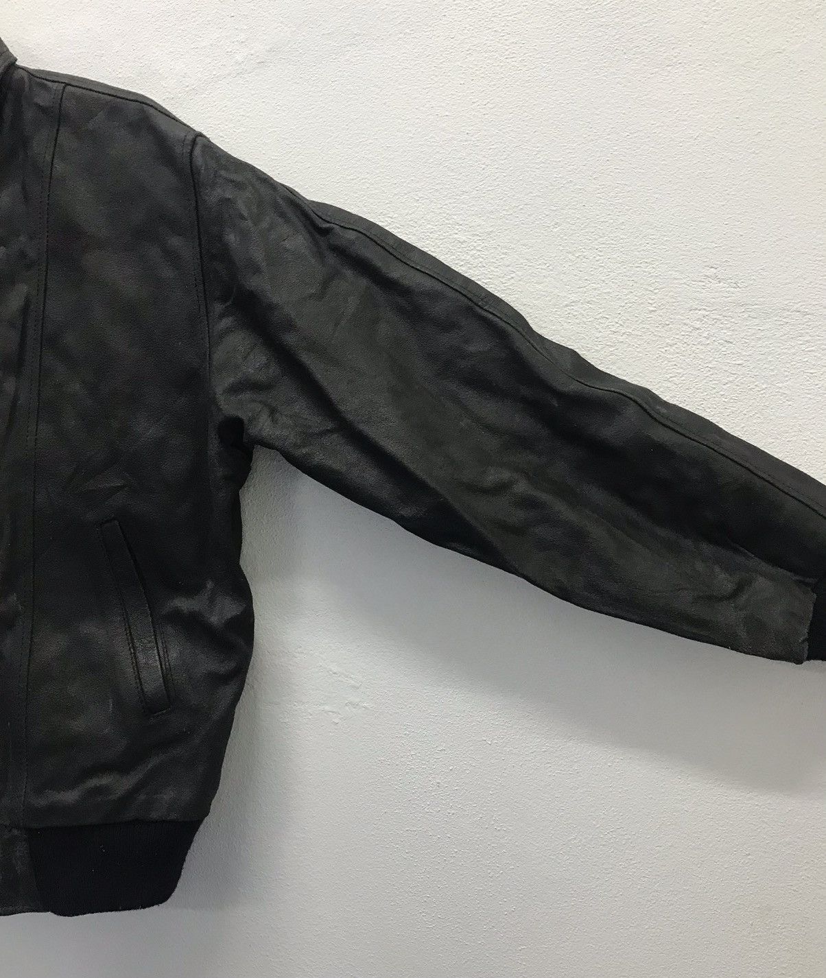 Japanese Brand × Vintage Vintage Excellent Leather Jacket Size US XL / EU 56 / 4 - 4 Thumbnail