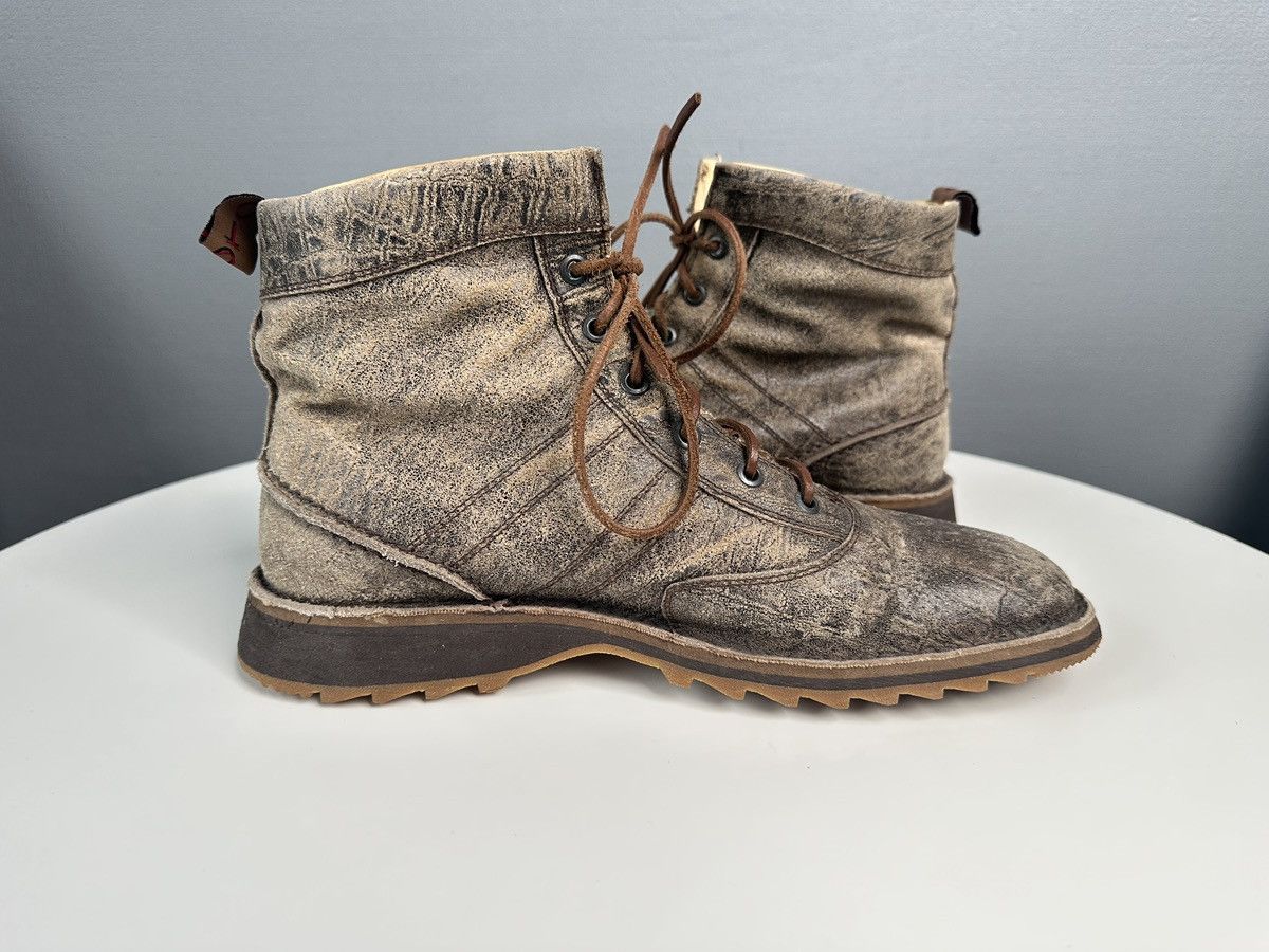 Shoto SHOTO Italy Artisan Distressed Leather Boots Elephant Grain Size US 8 / EU 41 - 10 Thumbnail