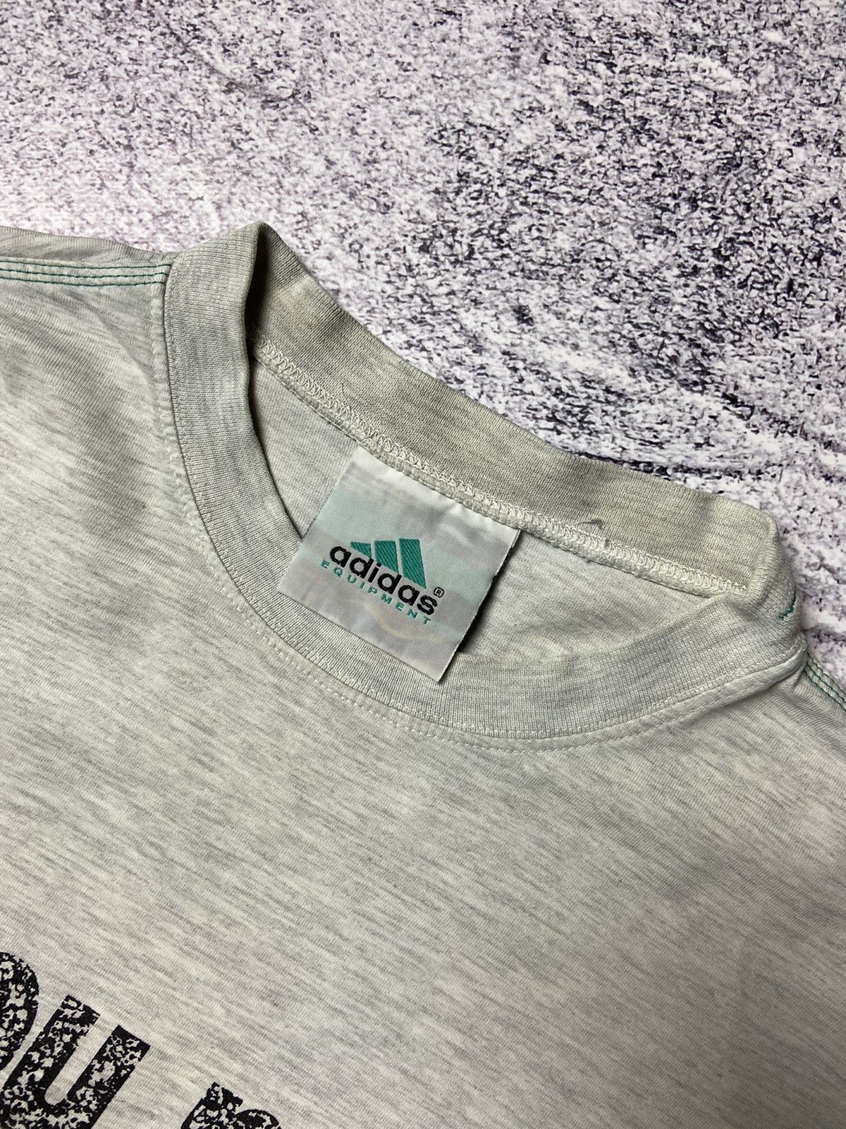 Adidas Vintage 90s Adidas Equipment All You Need Print Street Sport Size US L / EU 52-54 / 3 - 6 Thumbnail