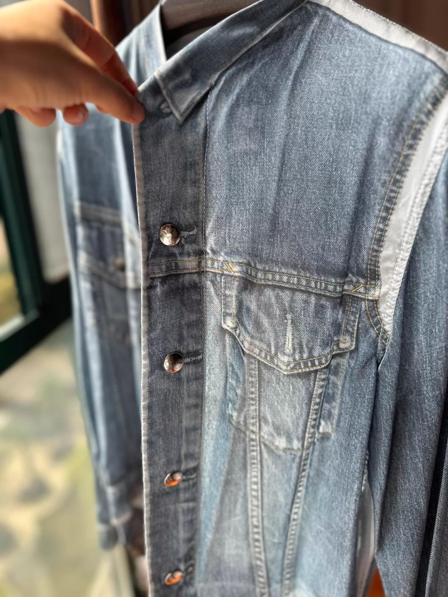 Jean Paul Gaultier Jean Paul Gaultier Women's Denim Jackets (95 New) Iconic Size S / US 4 / IT 40 - 9 Thumbnail